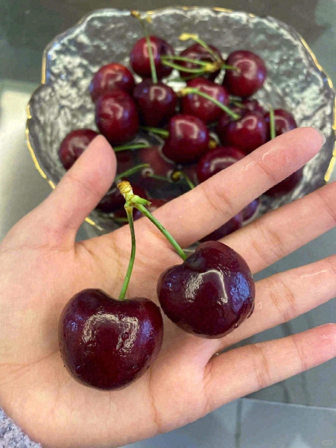🍒 一定要约这个车厘子‼️ 超级脆甜，不 配图3