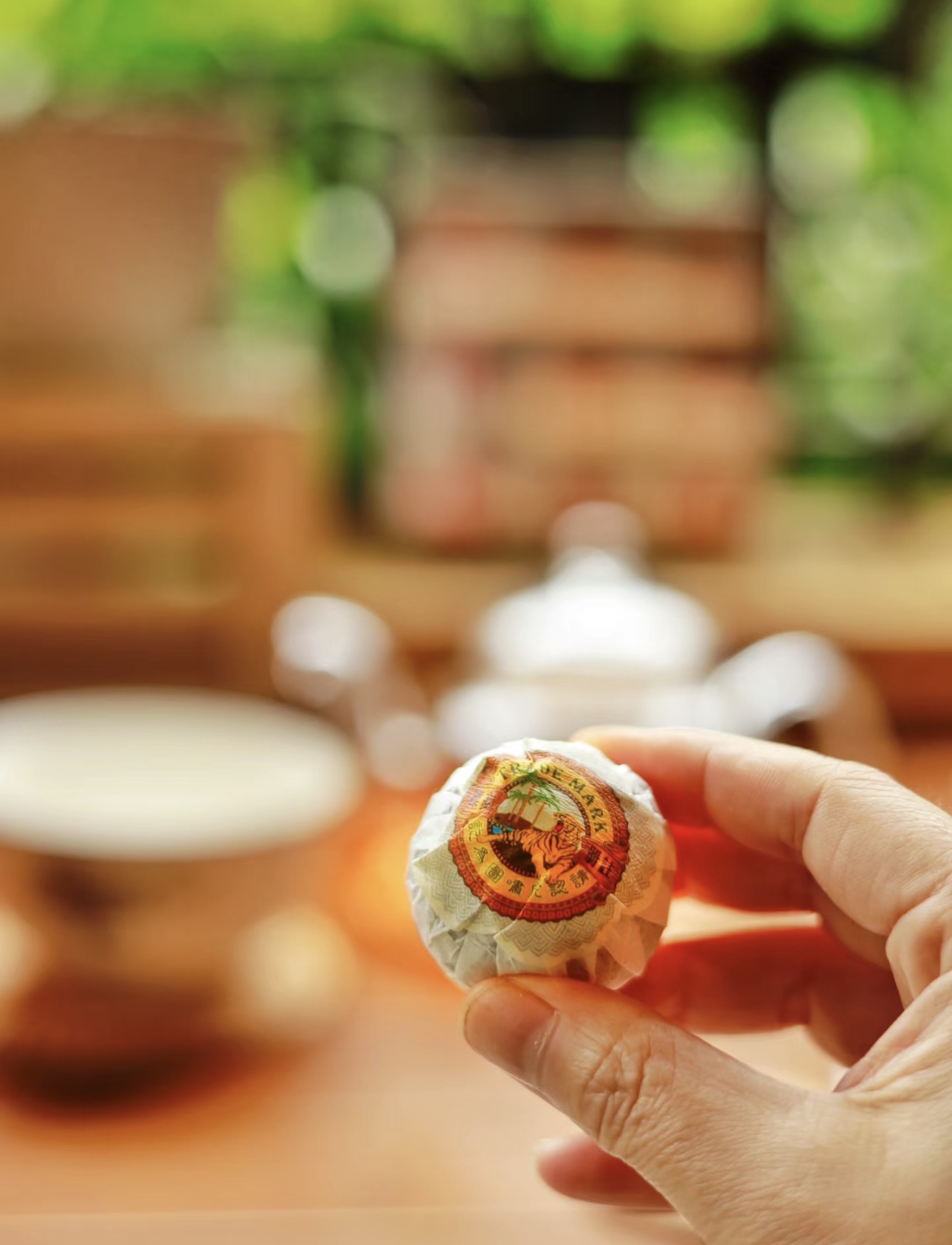 在一杯小青柑普洱茶中，感受自然的真实与宁 配图3