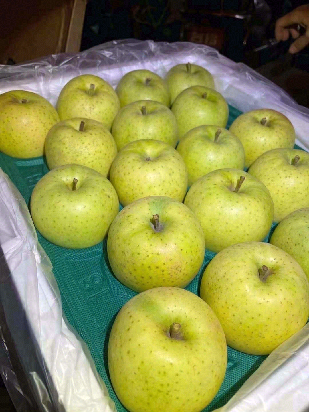🍏王林青苹果，乳白的果肉，肉质细腻，吃起 配图2
