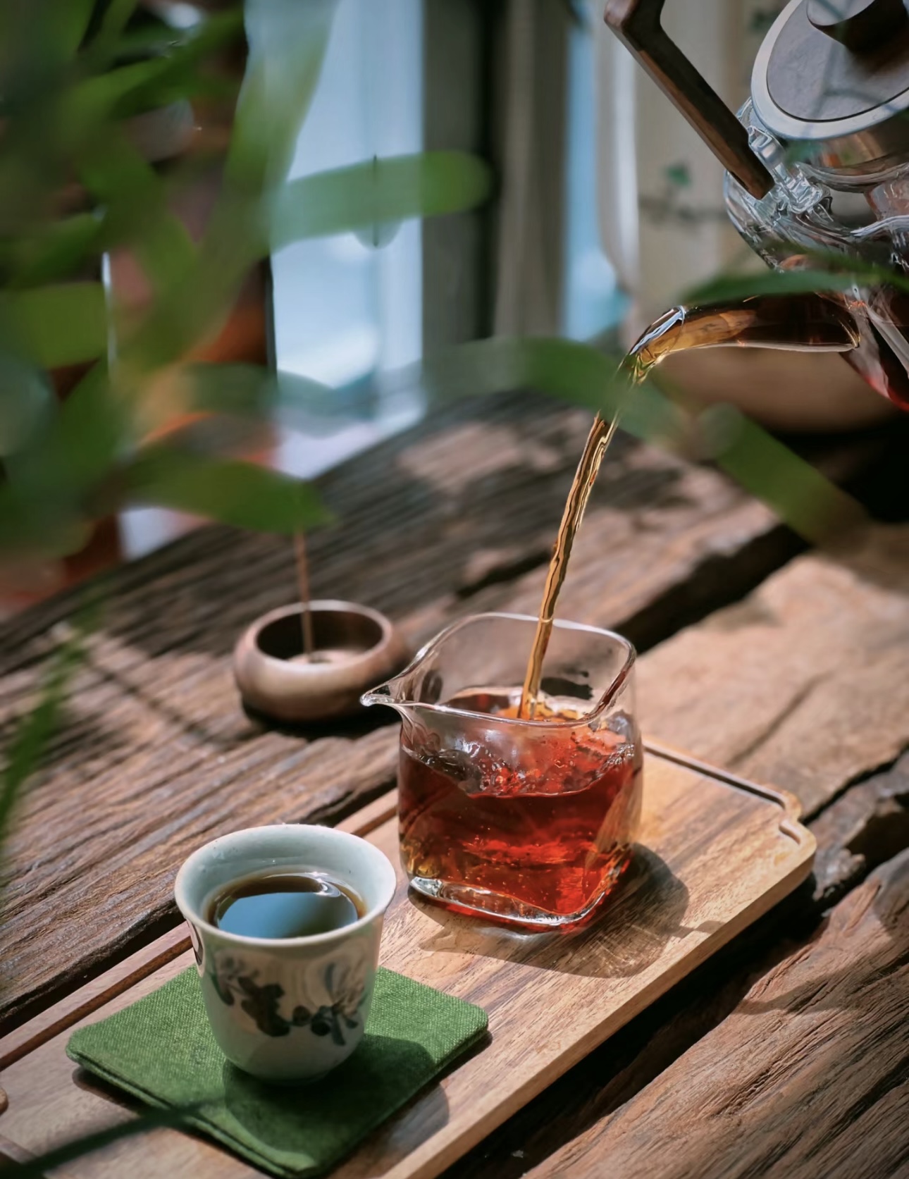 🍵 茶，是一种生活的艺术。🌿 💖 品味每 配图1