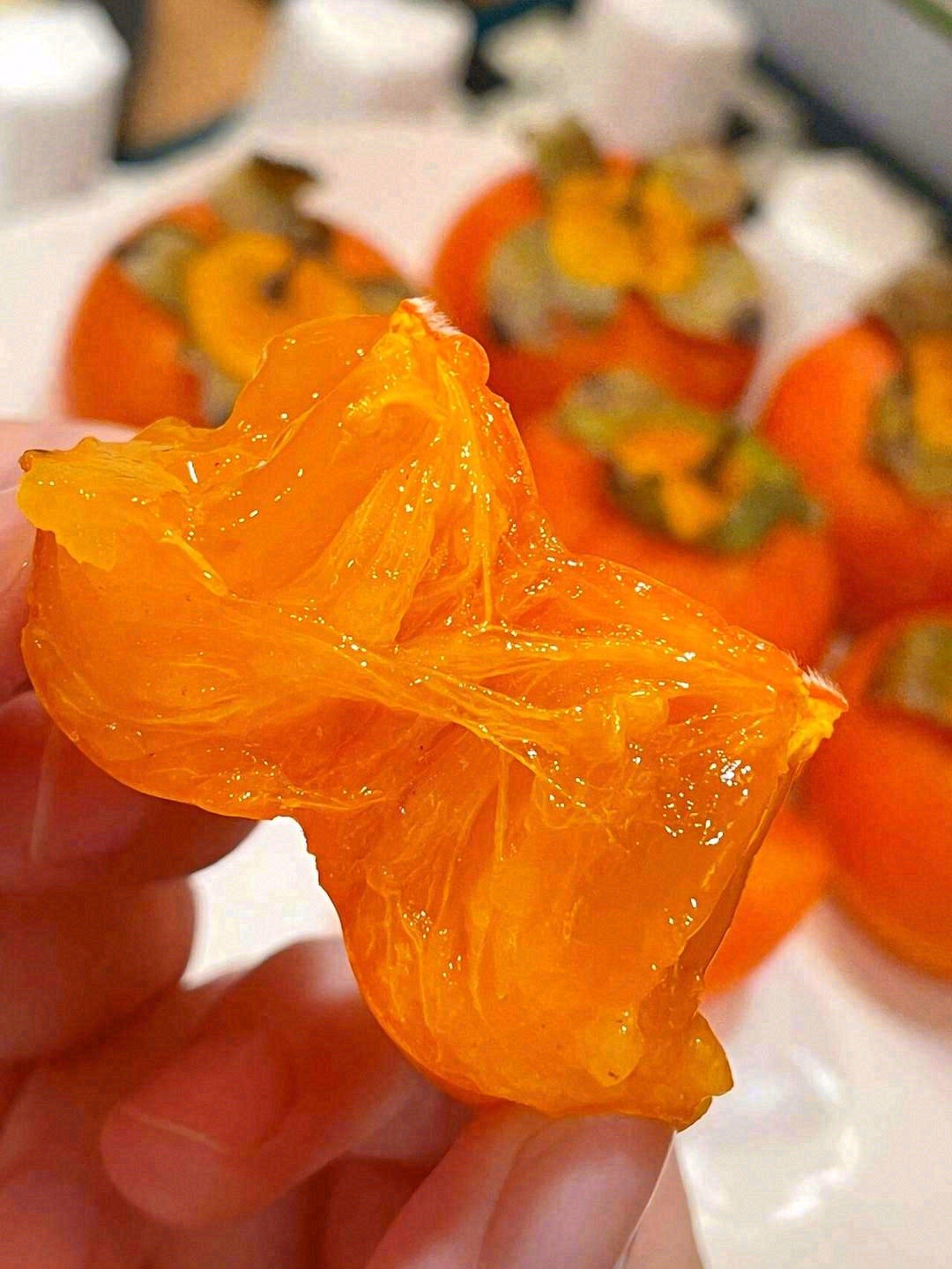 吃过最甜的柿子之一👍个头不大，放软后通红 配图2