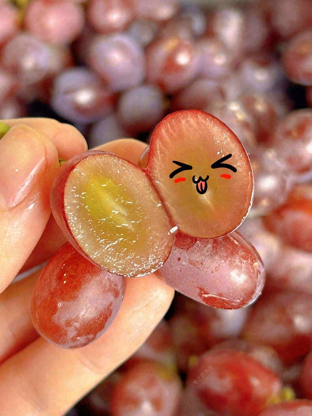 🍇每一颗都像是薄皮爆汁的甜美小果冻，连皮 配图3
