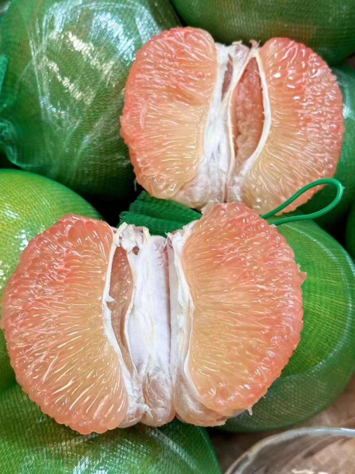 🍊 进口青柚！ 🍃 泰国青柚，皮青肉红  配图2