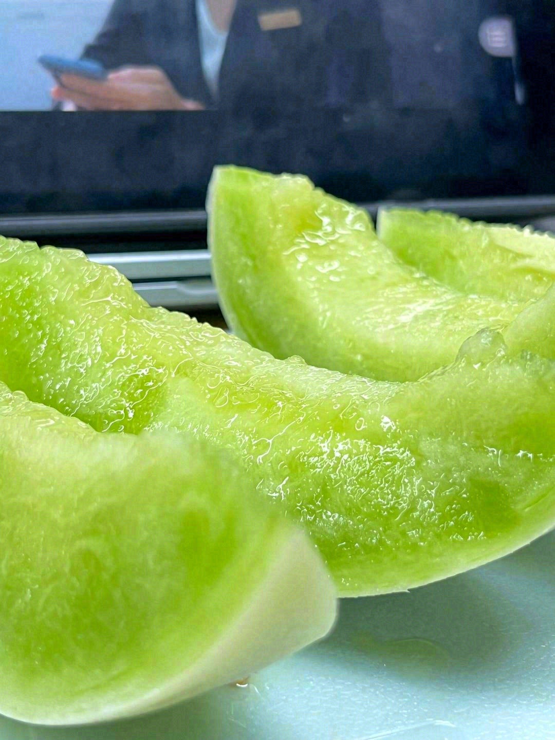 比冰淇淋还甜的玉菇甜瓜🍨，香糯多汁，甜蜜 配图2
