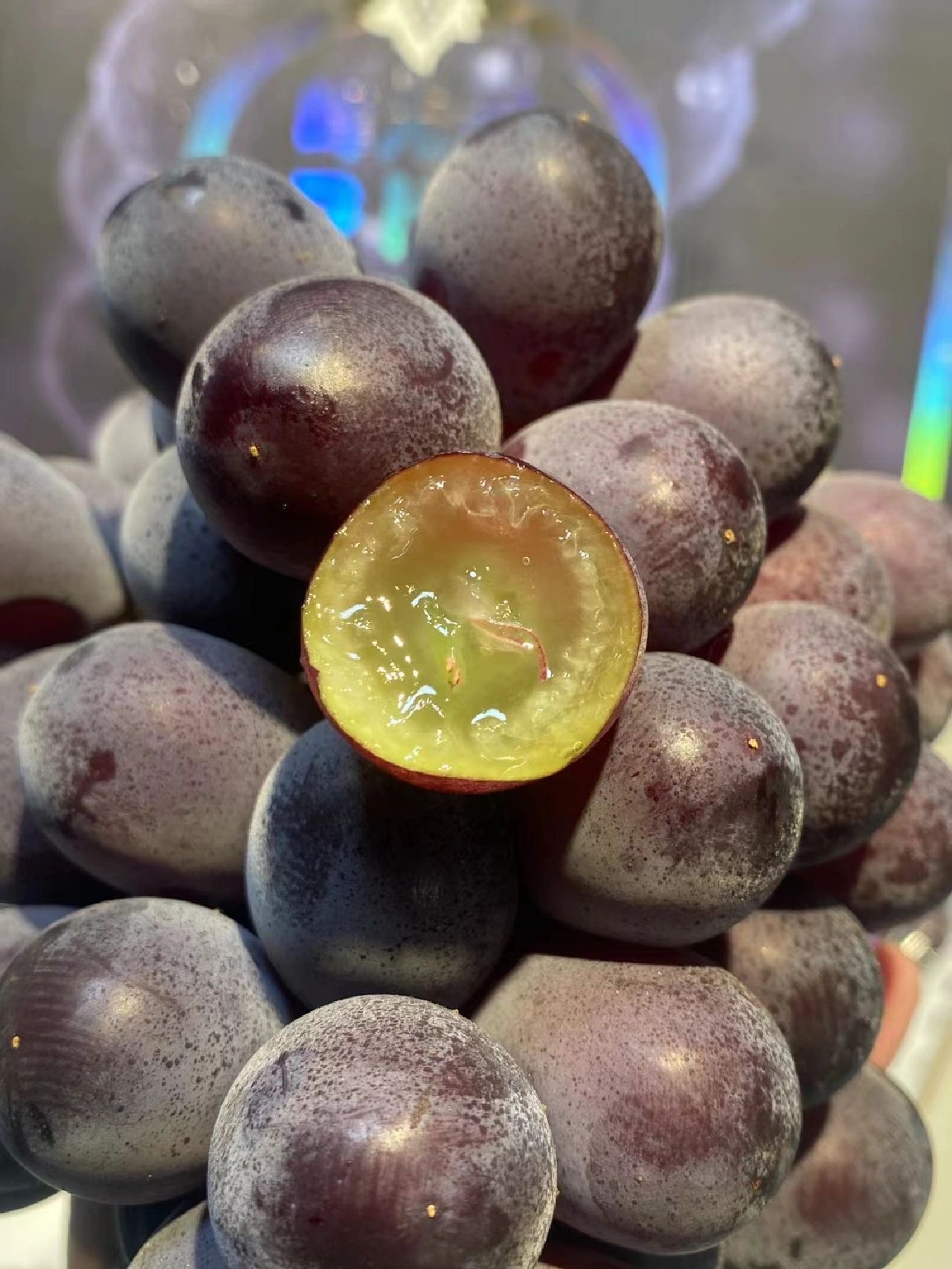 冬天想吃葡萄🍇，那么首选“辽峰”，果肉厚 配图1