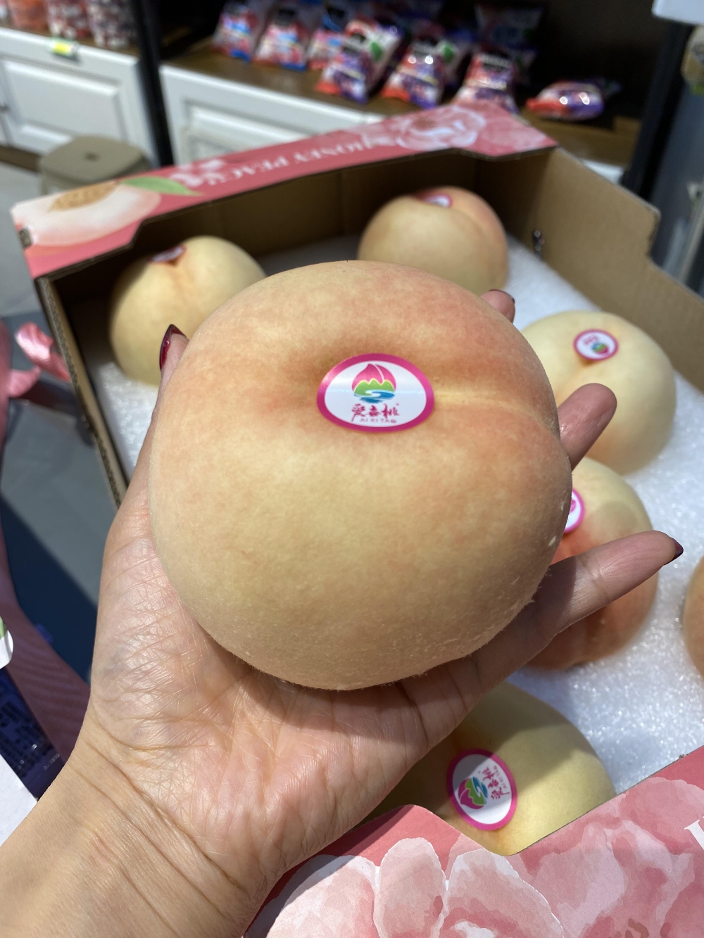 阳山⛰️水蜜桃🍑新鲜到店，尝过了口感很绝 配图2