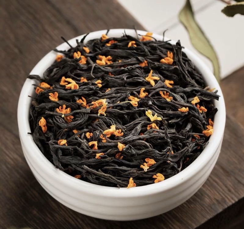 桂花红茶浓香型正山小种窨制桂花茶高山茶叶 配图2