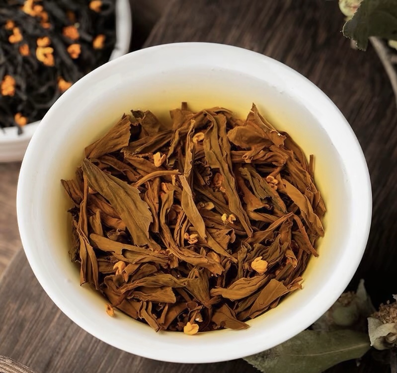 桂花红茶浓香型正山小种窨制桂花茶高山茶叶 配图1