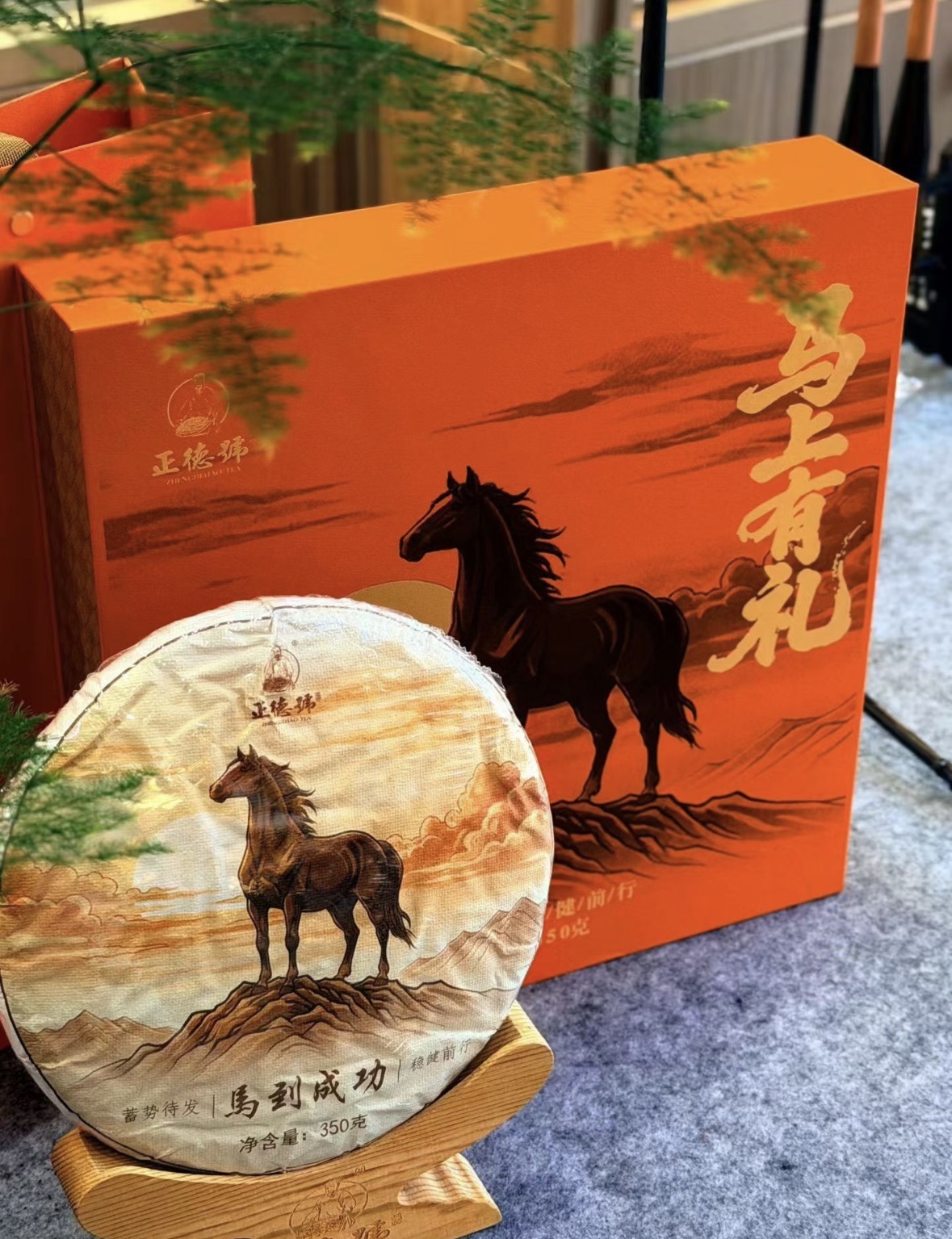 不疾不徐的时光里，泡一盏马到成功白茶。没 配图1