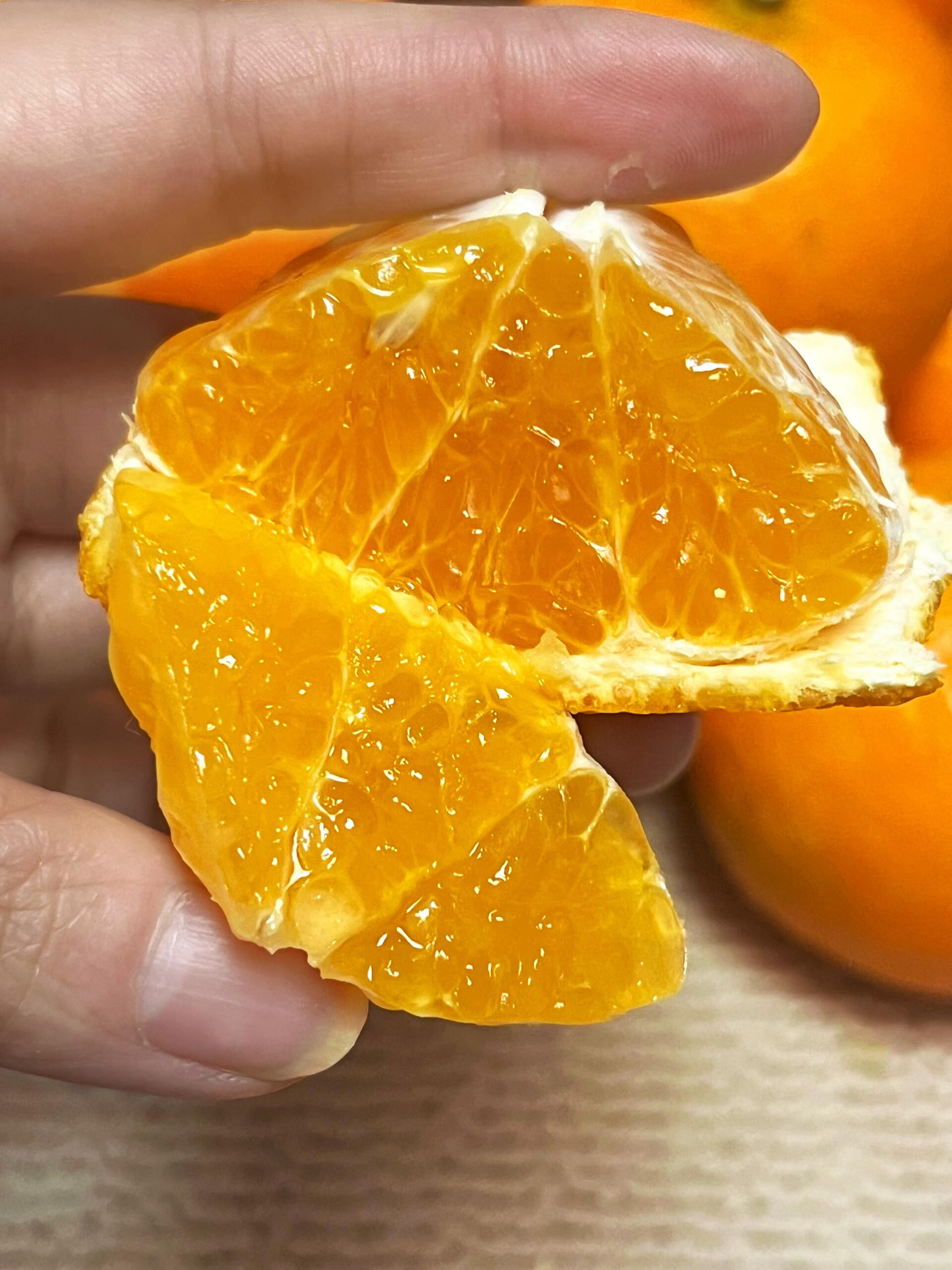 🍊沃柑有着更高的糖分，更低的热量💯 果皮 配图2