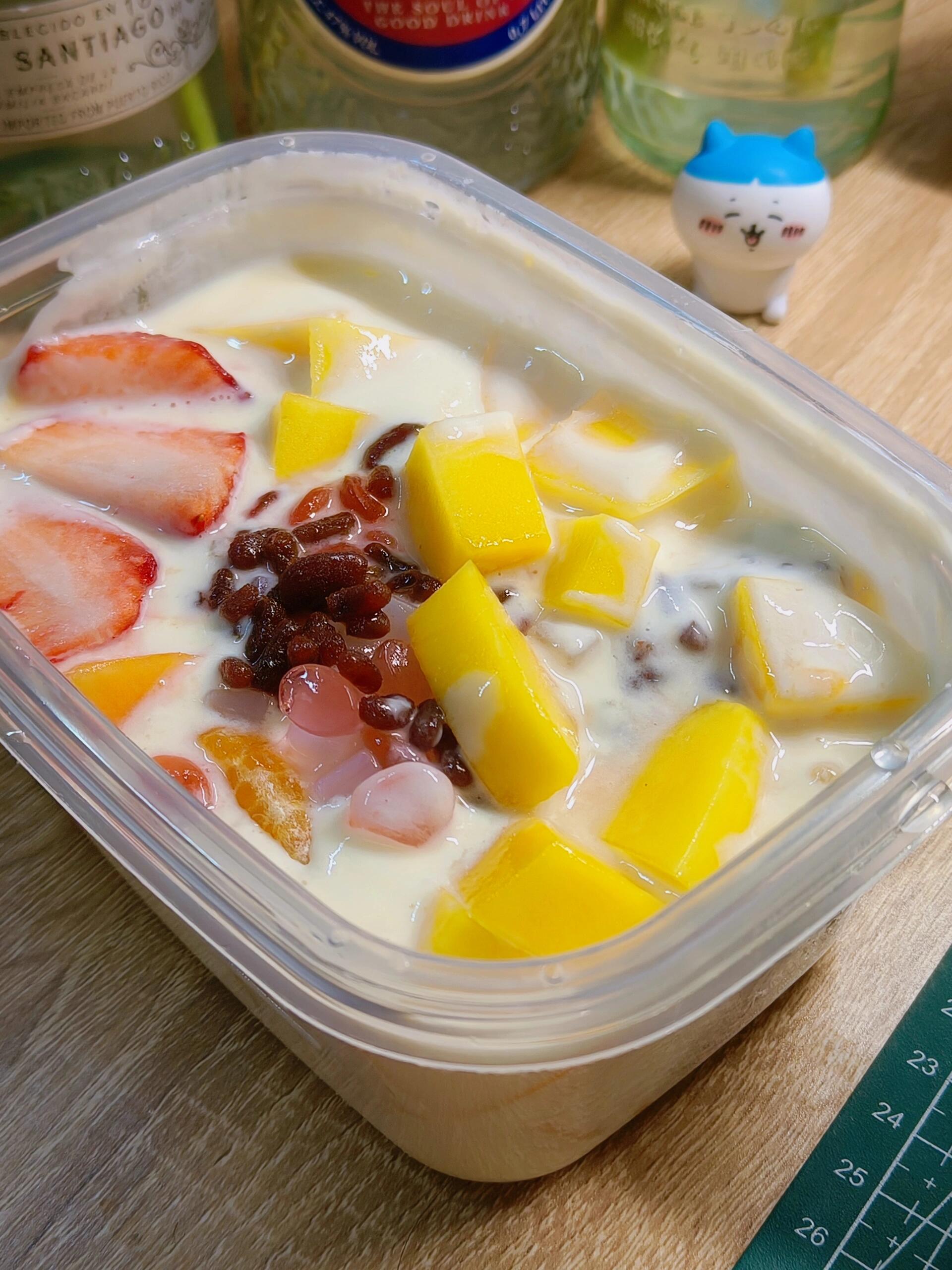 一份甜蜜的水果捞💗，每一口都能够感受到颗 配图3