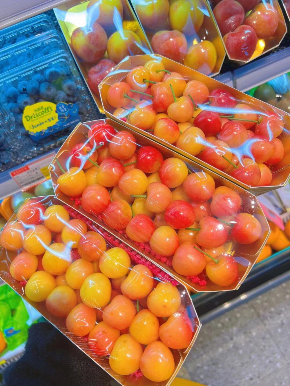 🌸春天的第一颗.顶尖货 -美国红黄樱桃🍒 配图3