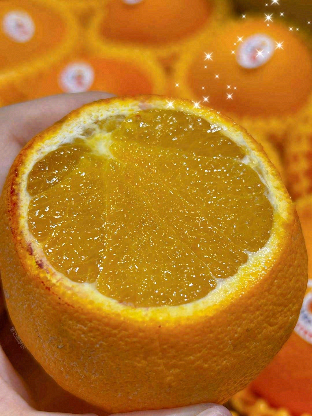 拥有太阳的专属颜色🌞 一口阳光脐橙🍊，仿 配图1