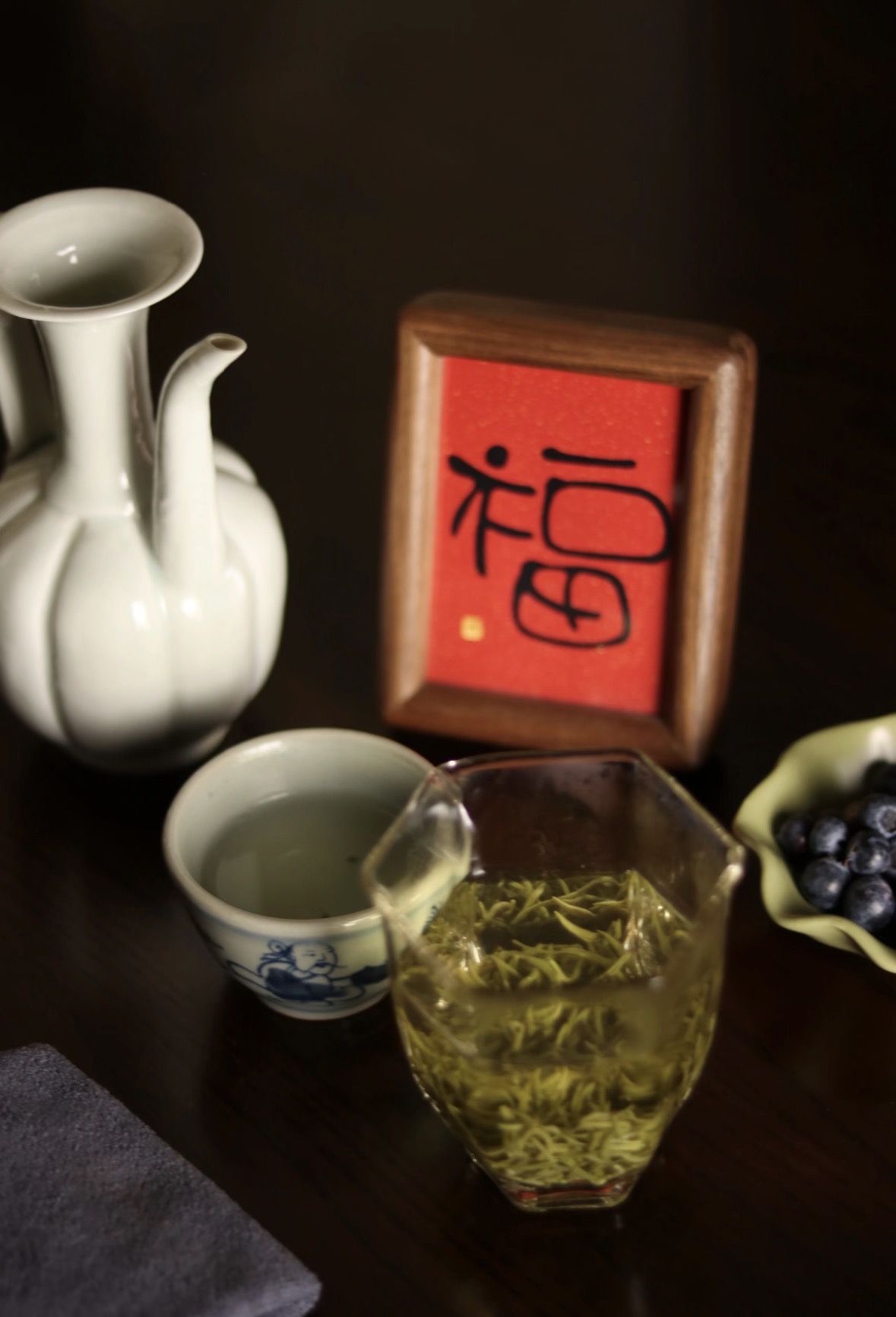 🌸 太湖碧螺春，江南春日的温柔馈赠。 每 配图3