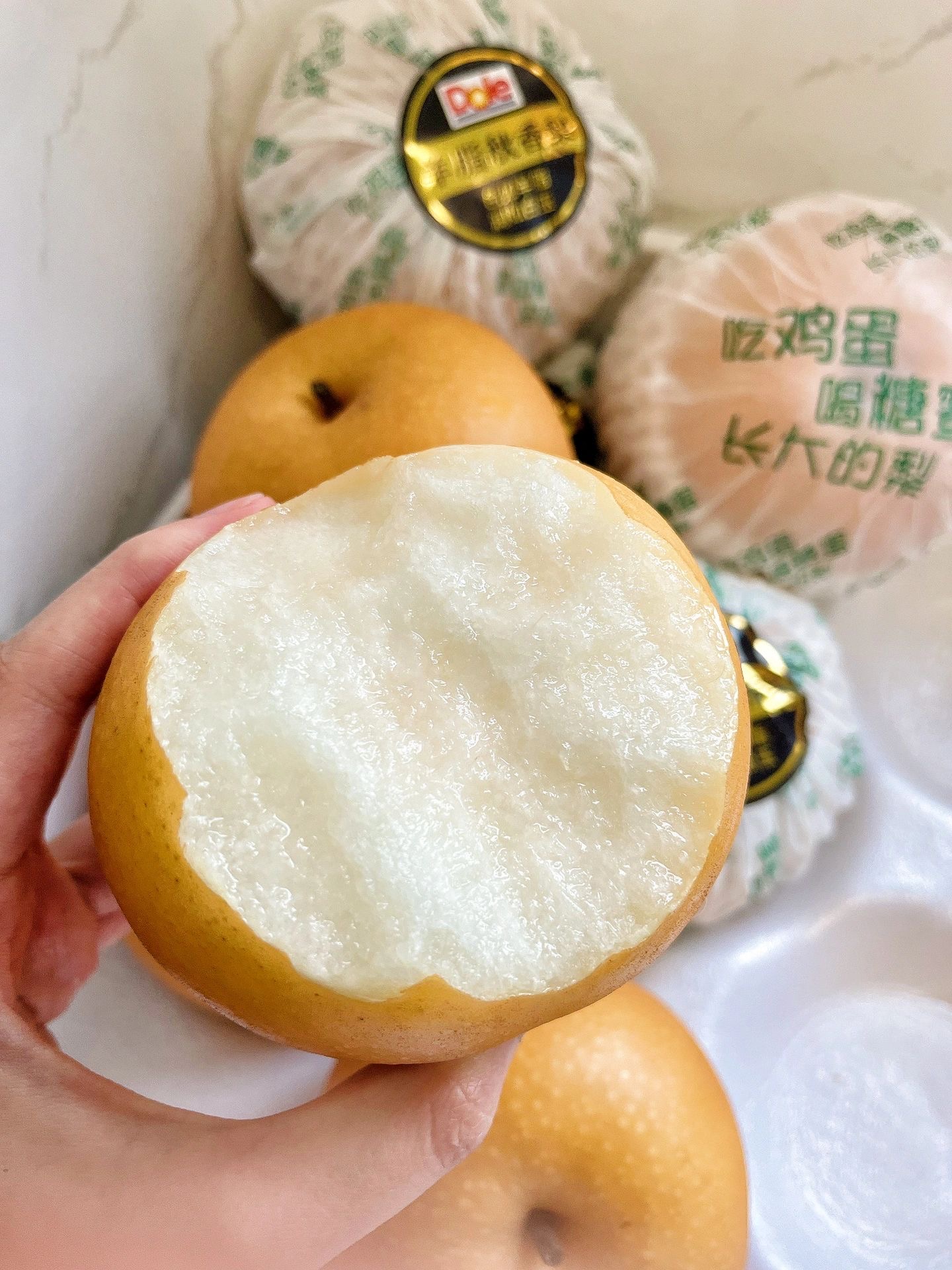 都乐羊脂秋月梨🍐 晨露养出雪白肉，像羊脂 配图1