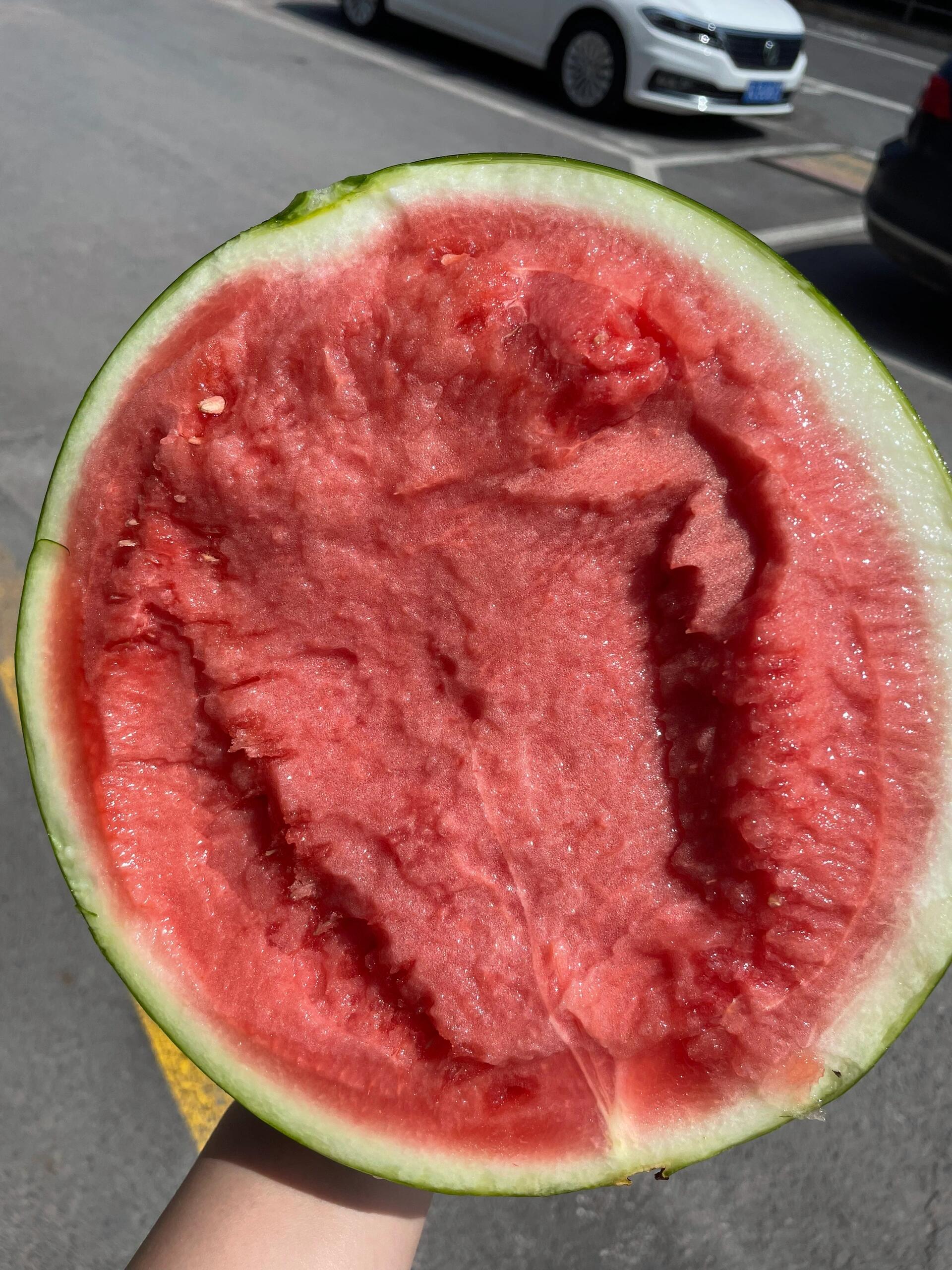 🍉麒麟西瓜必须安排‼️ 一刀切下去直接冒 配图3