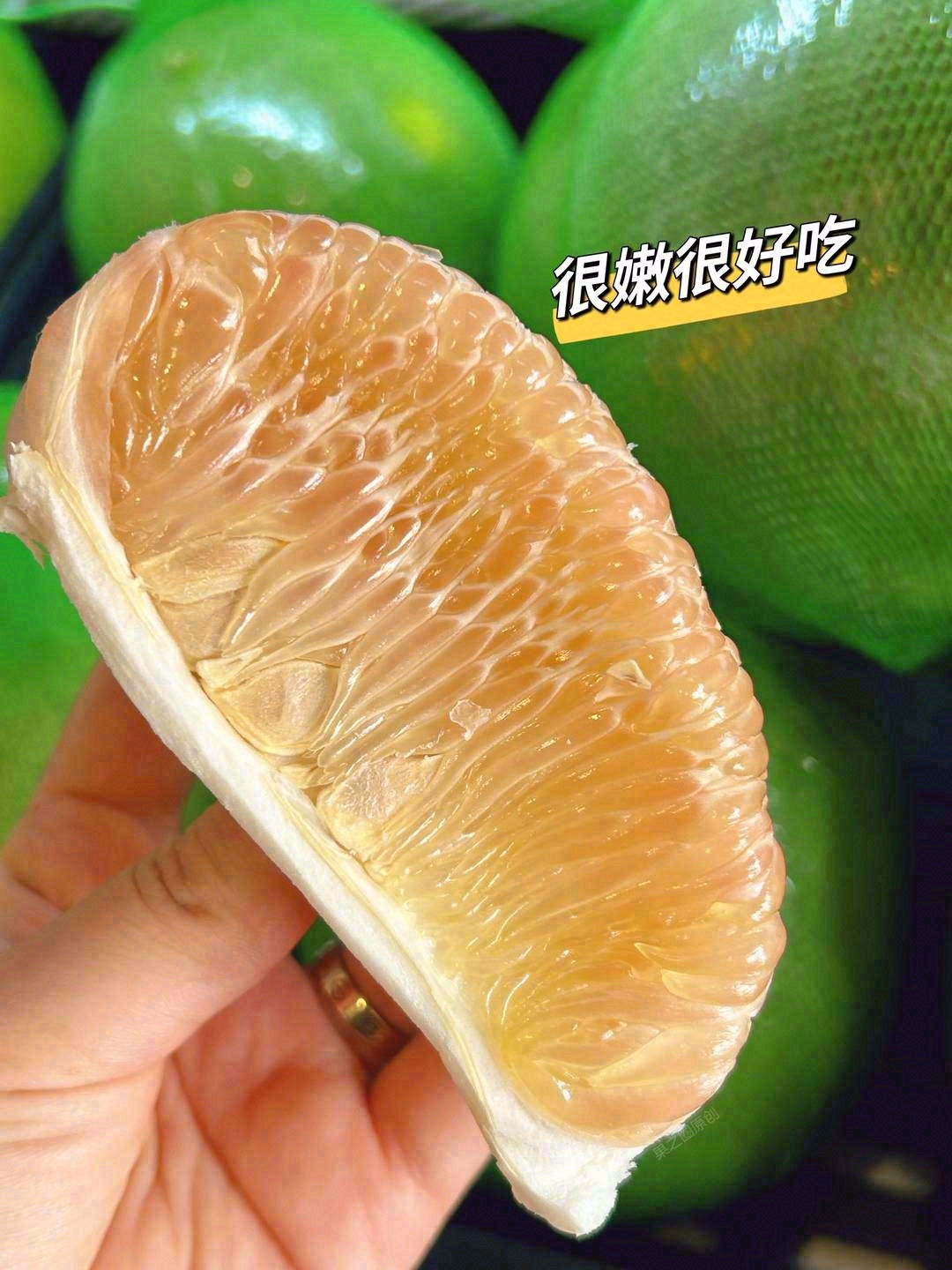 🌿翡翠蜜柚，一颗自带茉莉花香的⛲爆汁蜜柚 配图3