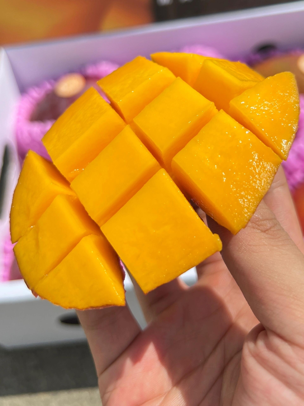 💚冰淇淋口感🍦🐝蜜流芒果🥭神仙芒果～ 🐝 配图1