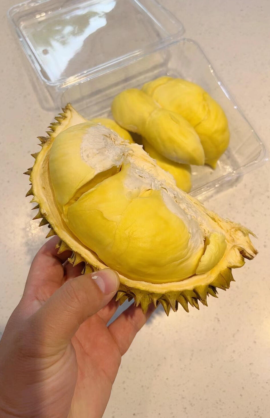这几天的榴莲杀疯啦😍巨巨喜欢😘榴莲盲盒开 配图1