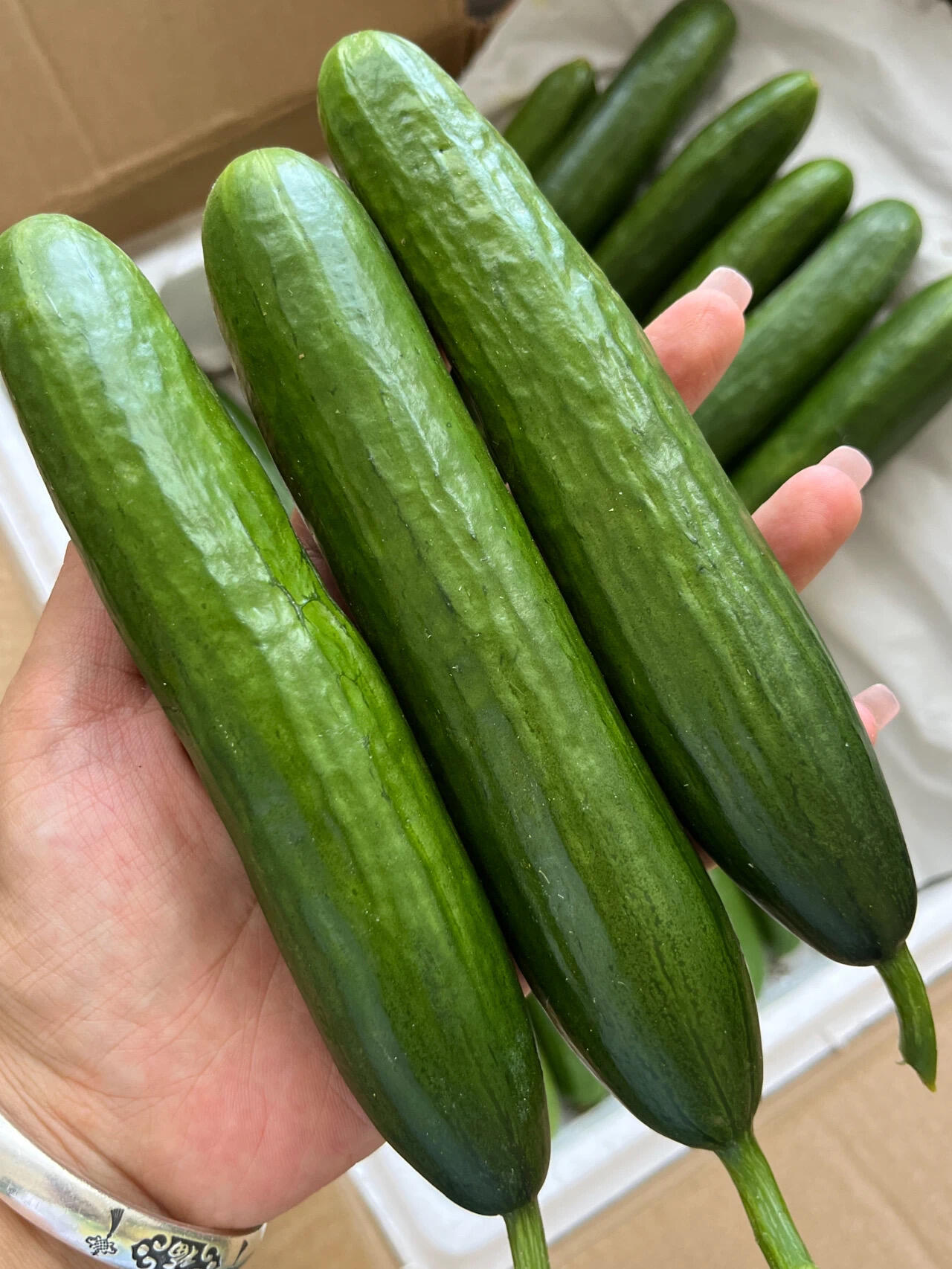 🔥今日爆款💥水果黄瓜🥒 嫩，脆，清香～  配图3