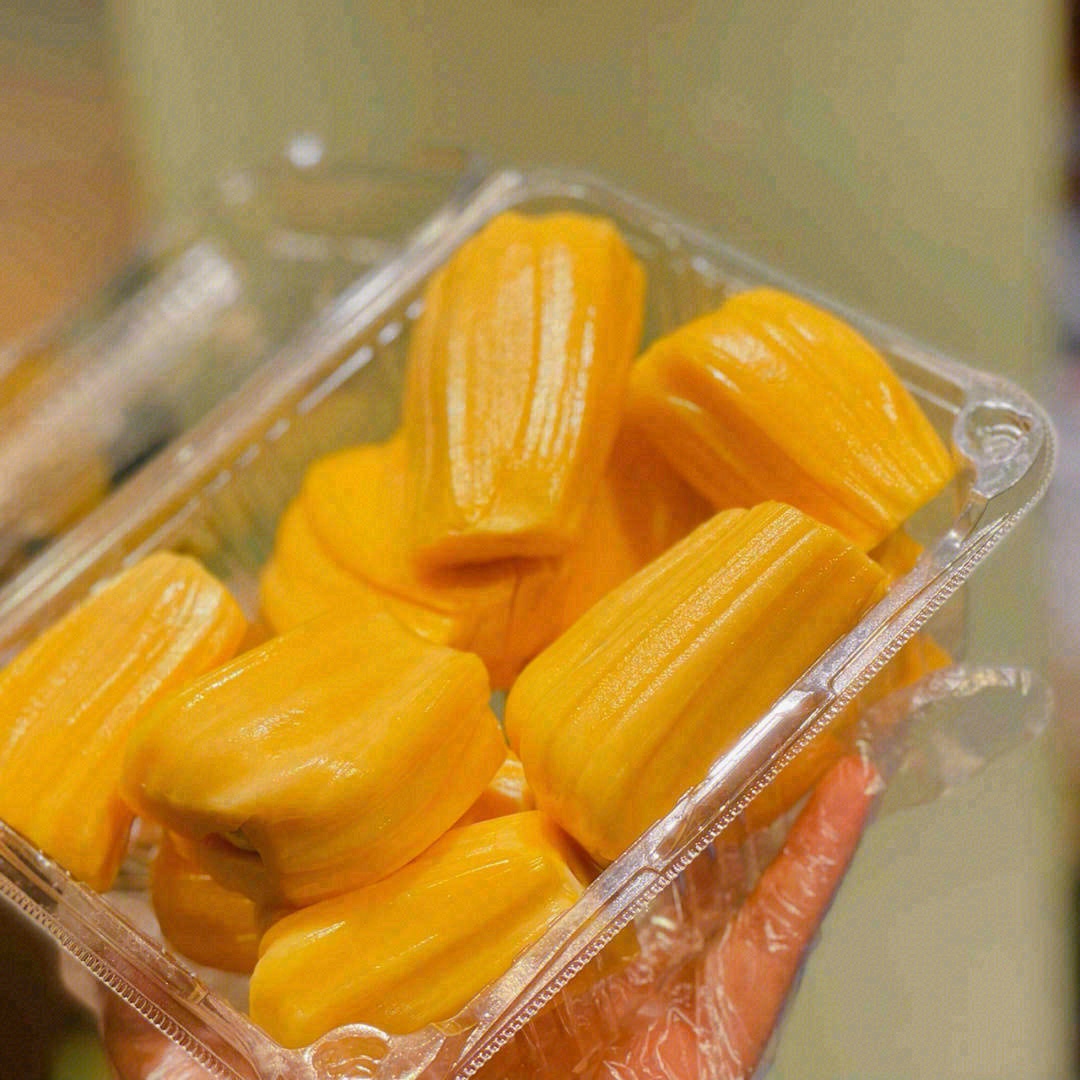 👄咬一口味道浓郁的红肉菠萝蜜，带你追寻阳 配图2