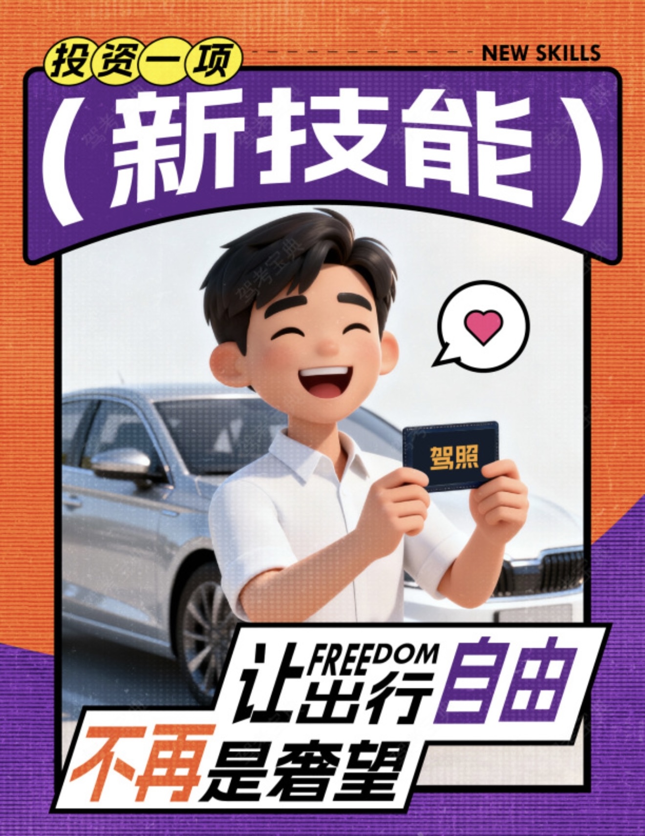 💡投资一项新技能 🗺️让出行自由不再是奢