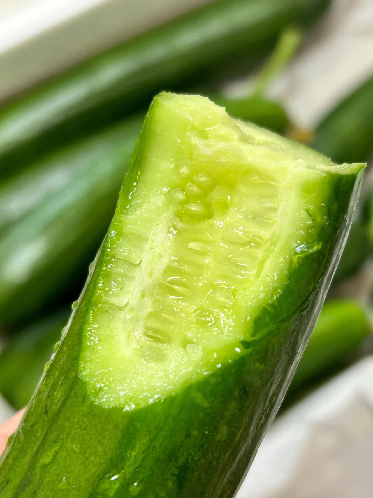 🔥今日爆款💥水果黄瓜🥒 嫩，脆，清香～  配图1