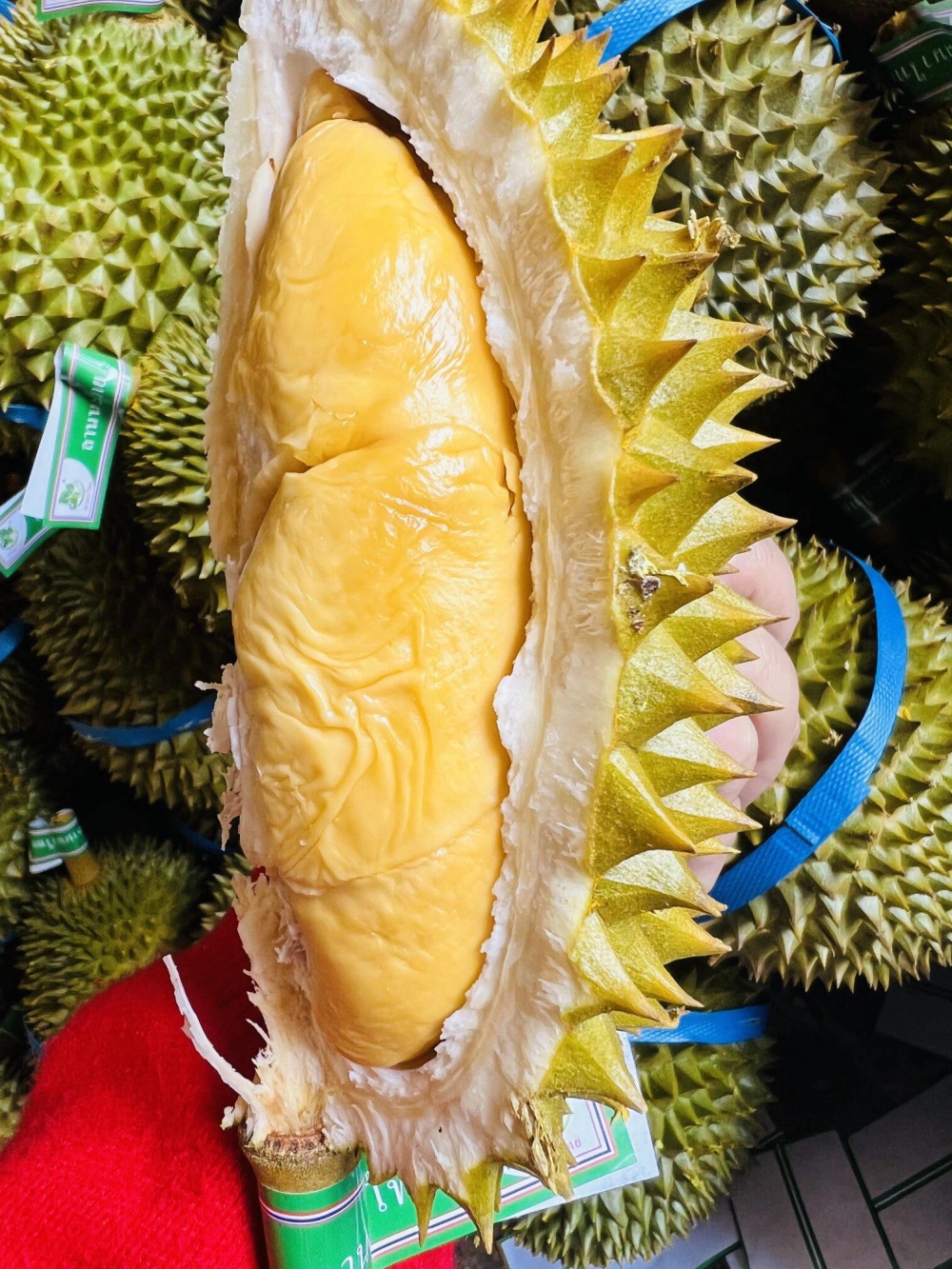 泰国??猫山王?一级托曼尼榴莲?是口感最 配图1
