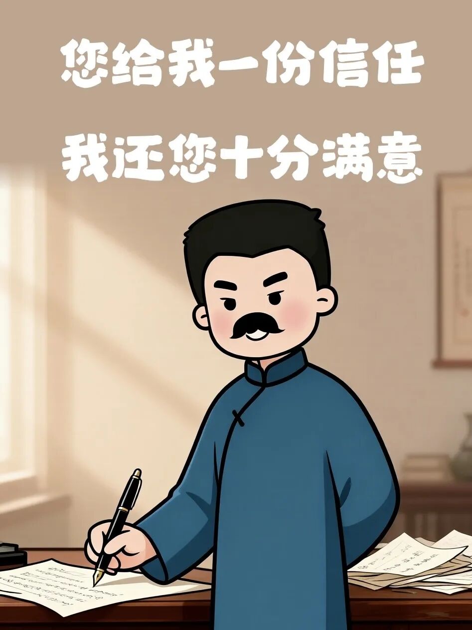 不负信任和期待， 满怀热爱和情怀， 做我