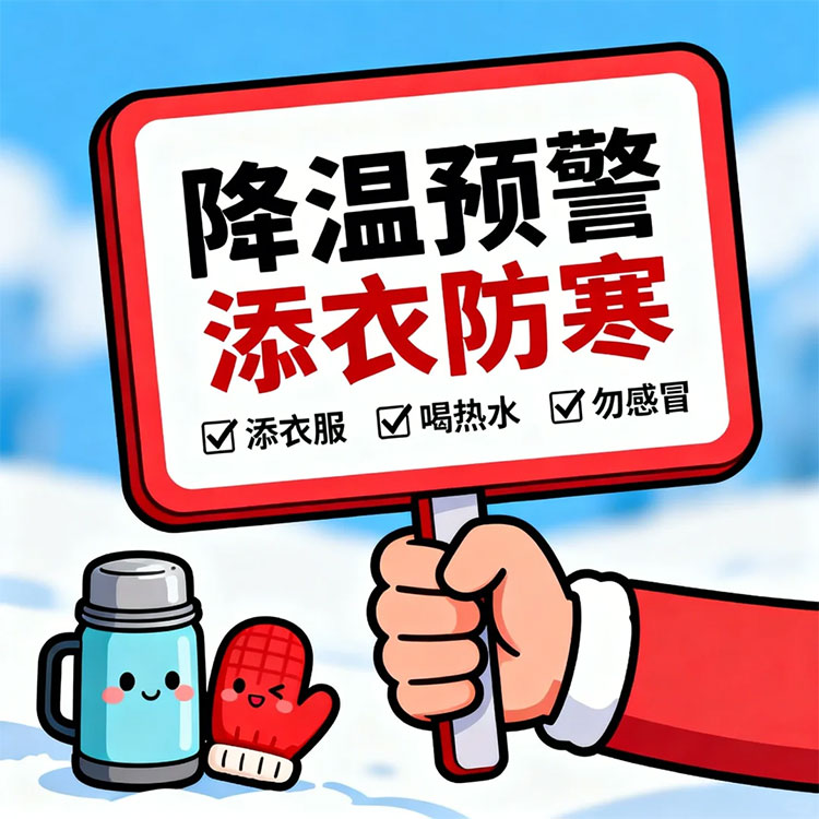 【寒潮预警！家装防冻别忽视！】 各位业主