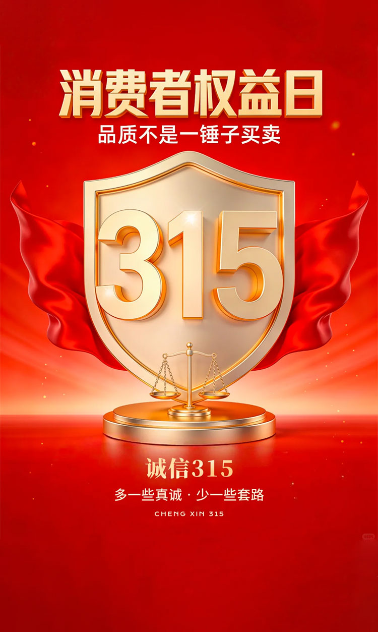315，不止是一天 更是我们做装修的每一