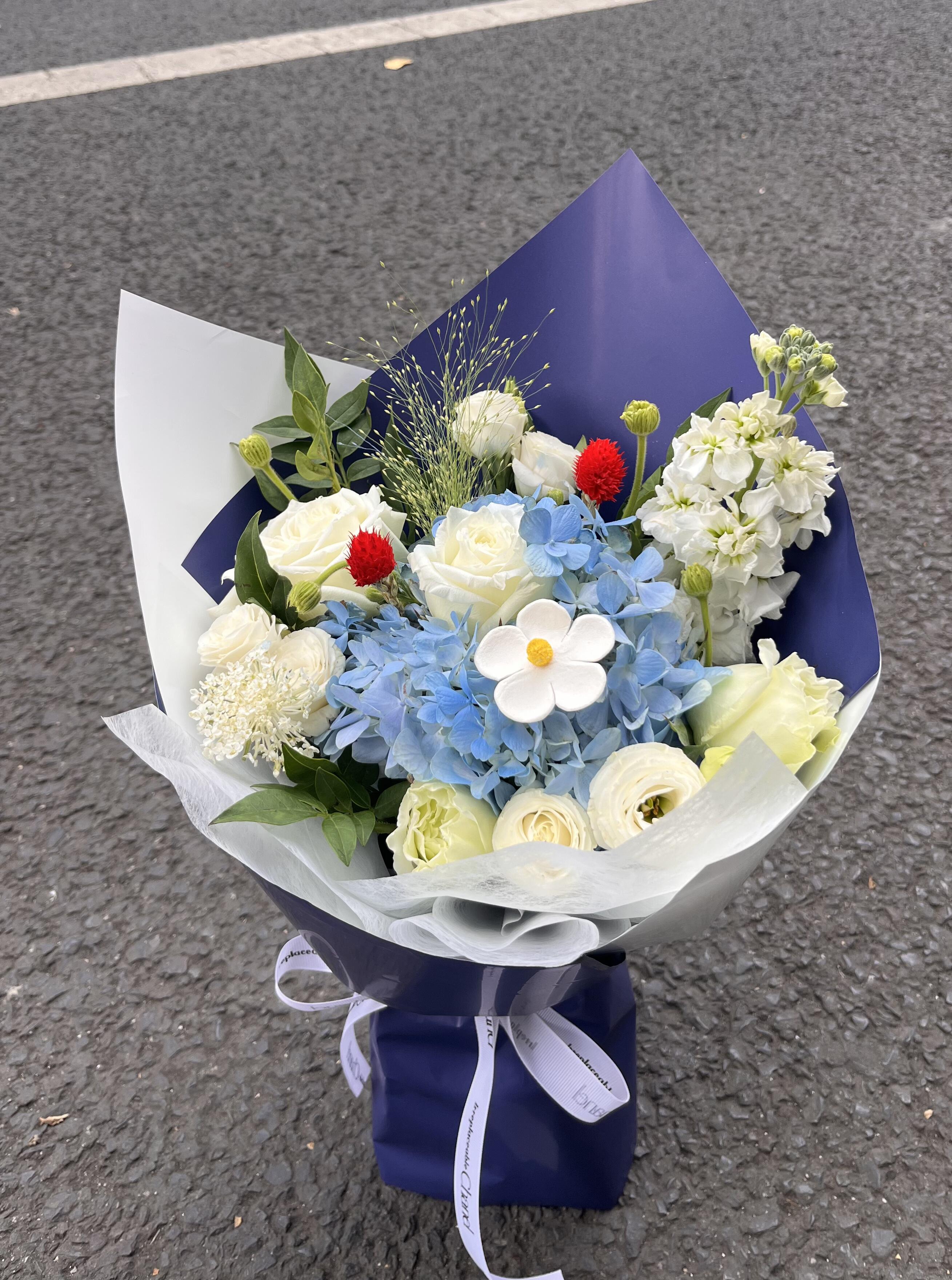 蓝色小花束💐 蓝调的💙浪漫 是我给你的专 配图3