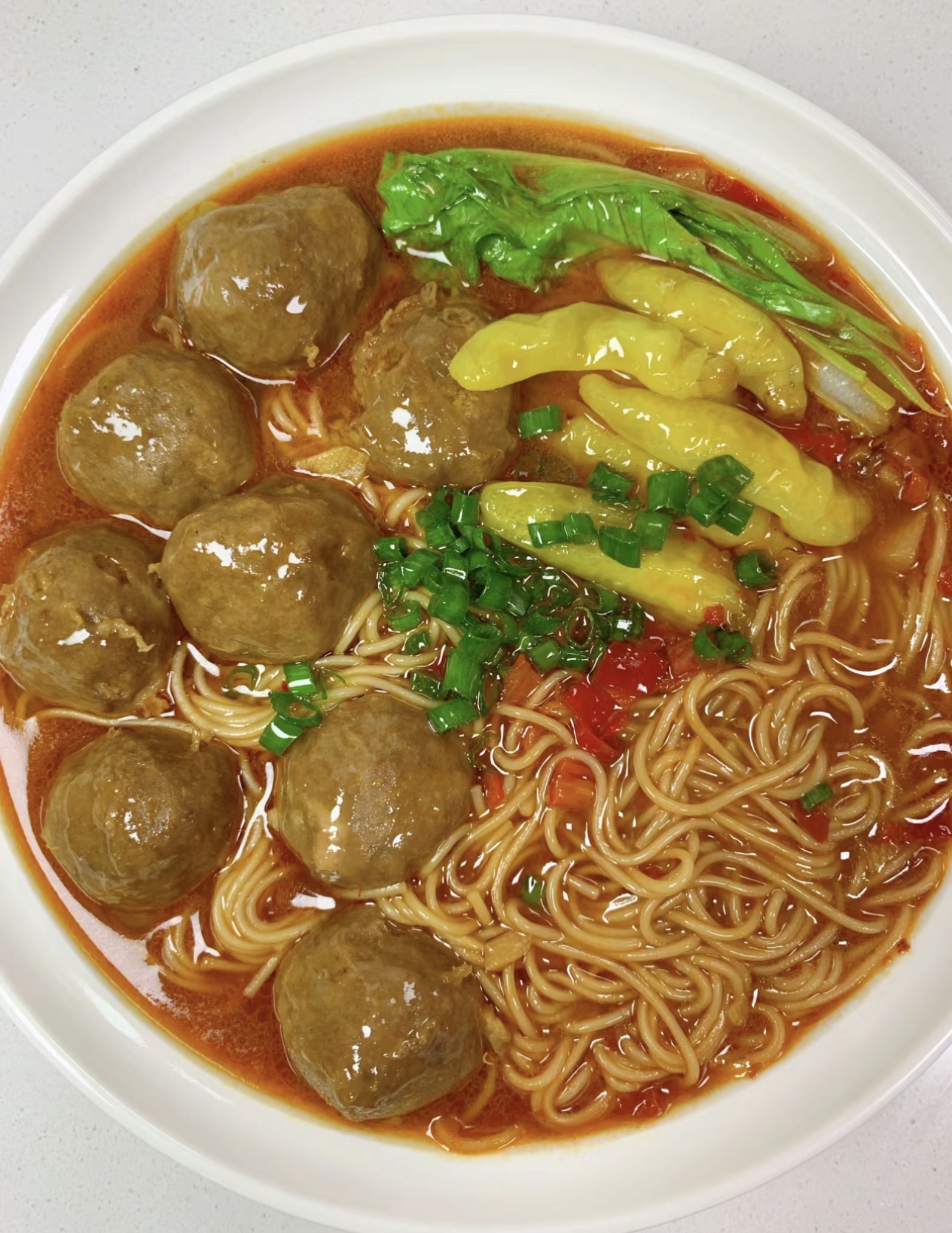 牛肉丸汤面，热情四溢的美味风暴！弹牙的牛 配图1