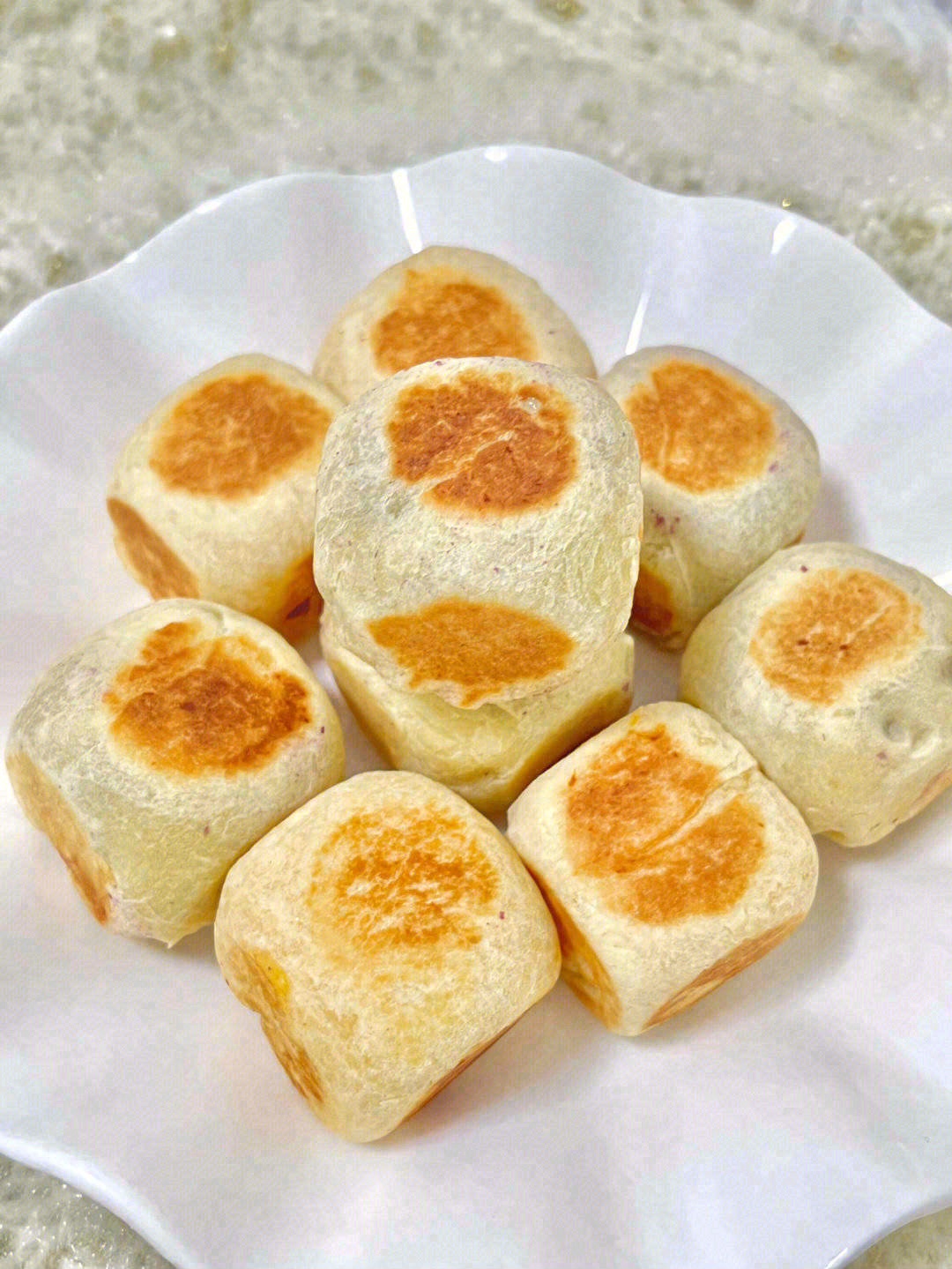 🍠紫薯味道很清香，做成了低卡仙豆糕🥞低卡 配图3