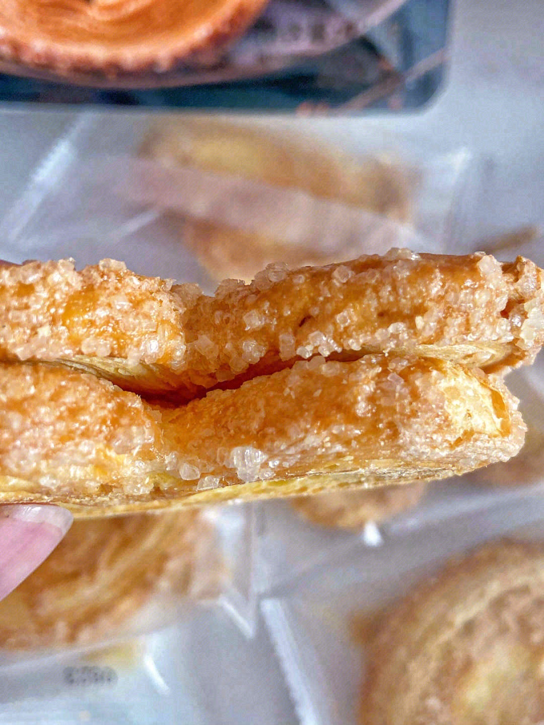 🦋蝴蝶酥薄薄的一片，浓郁的黄油香气♨酥脆 配图3