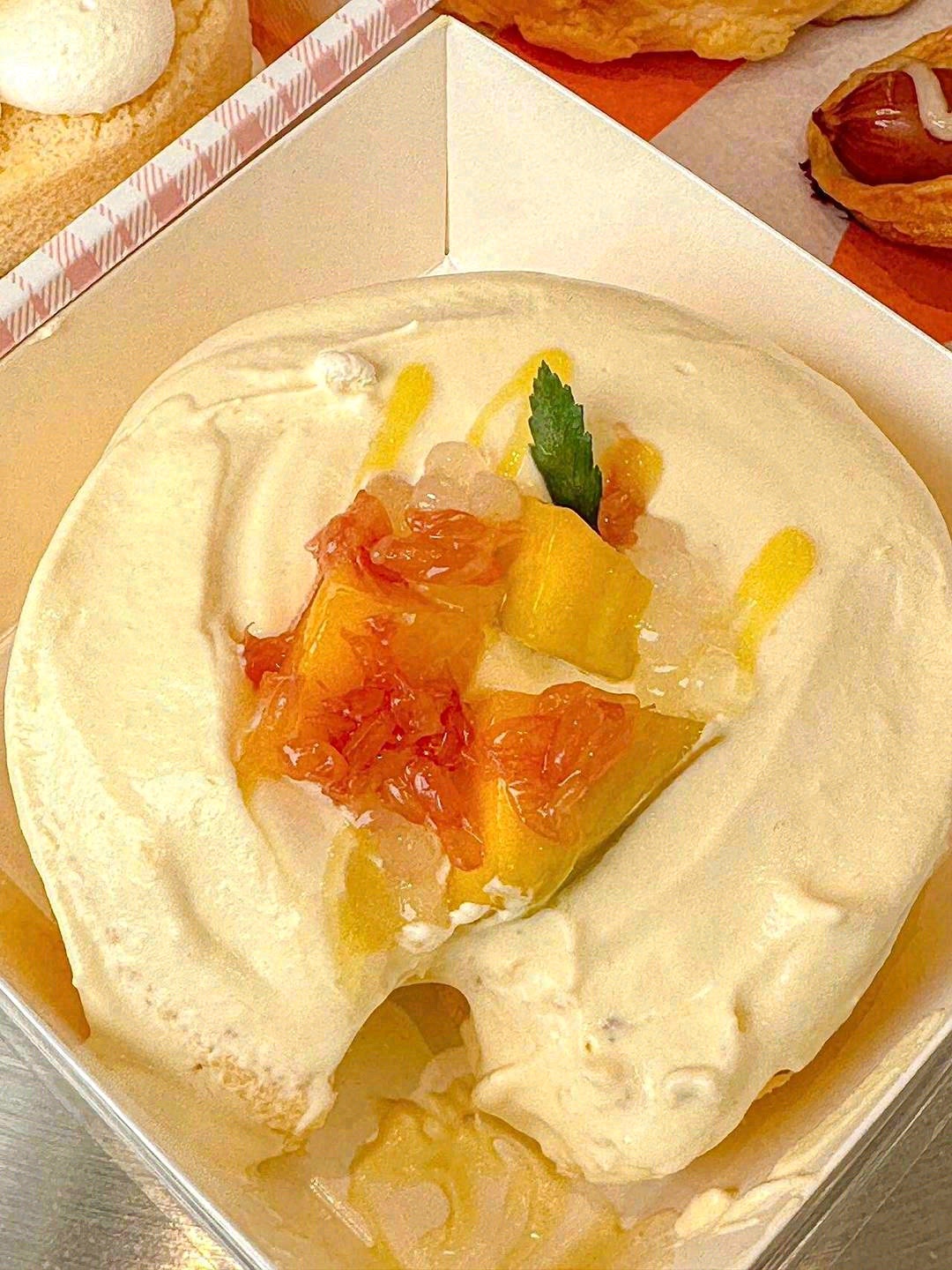 🍰柔软的蛋糕体，🥭芒果的香甜与椰汁🥥，椰 配图2