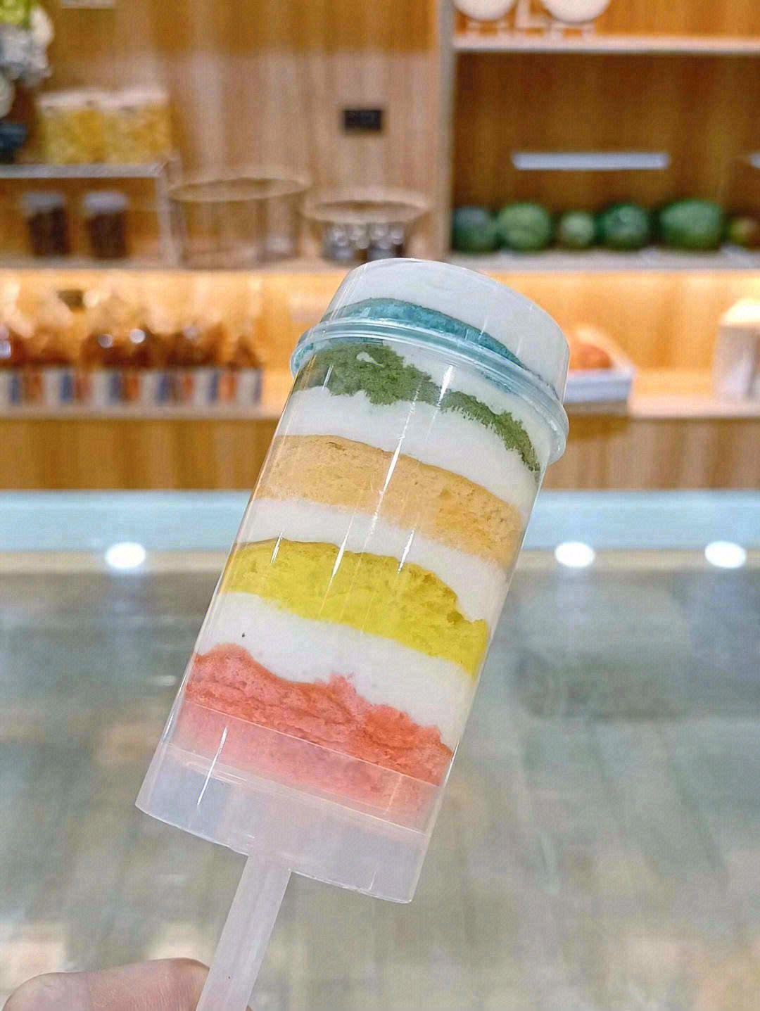 ✨推推乐蛋糕，颜色五彩缤纷，深受大家的喜 配图1