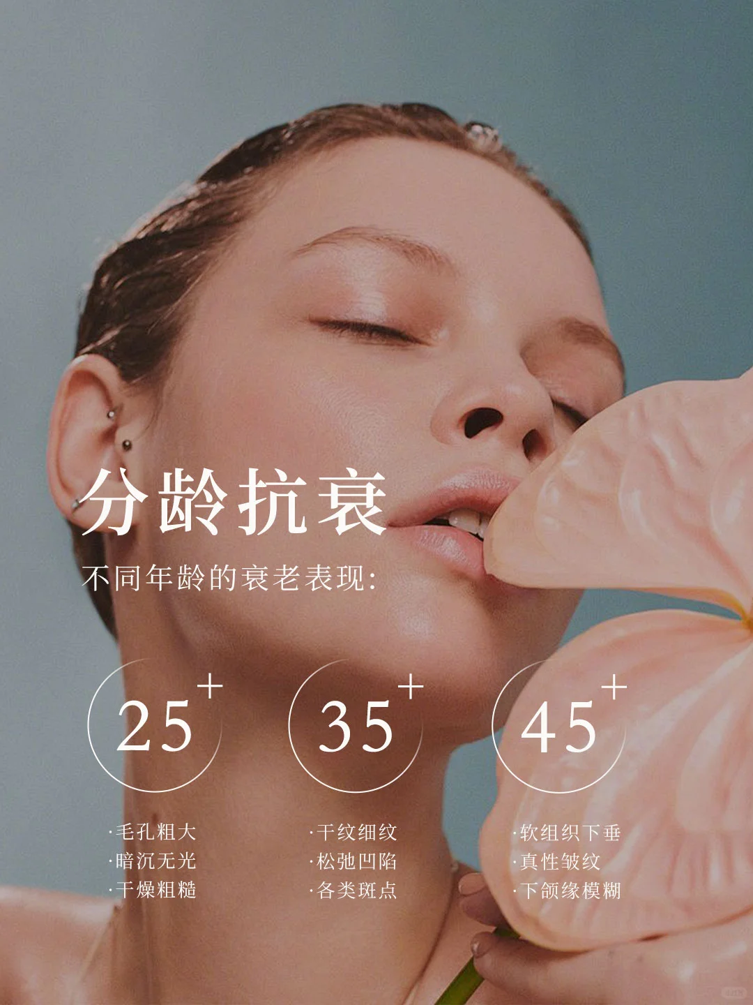 不是所有的肌肤问题 都一定归于自然老化 