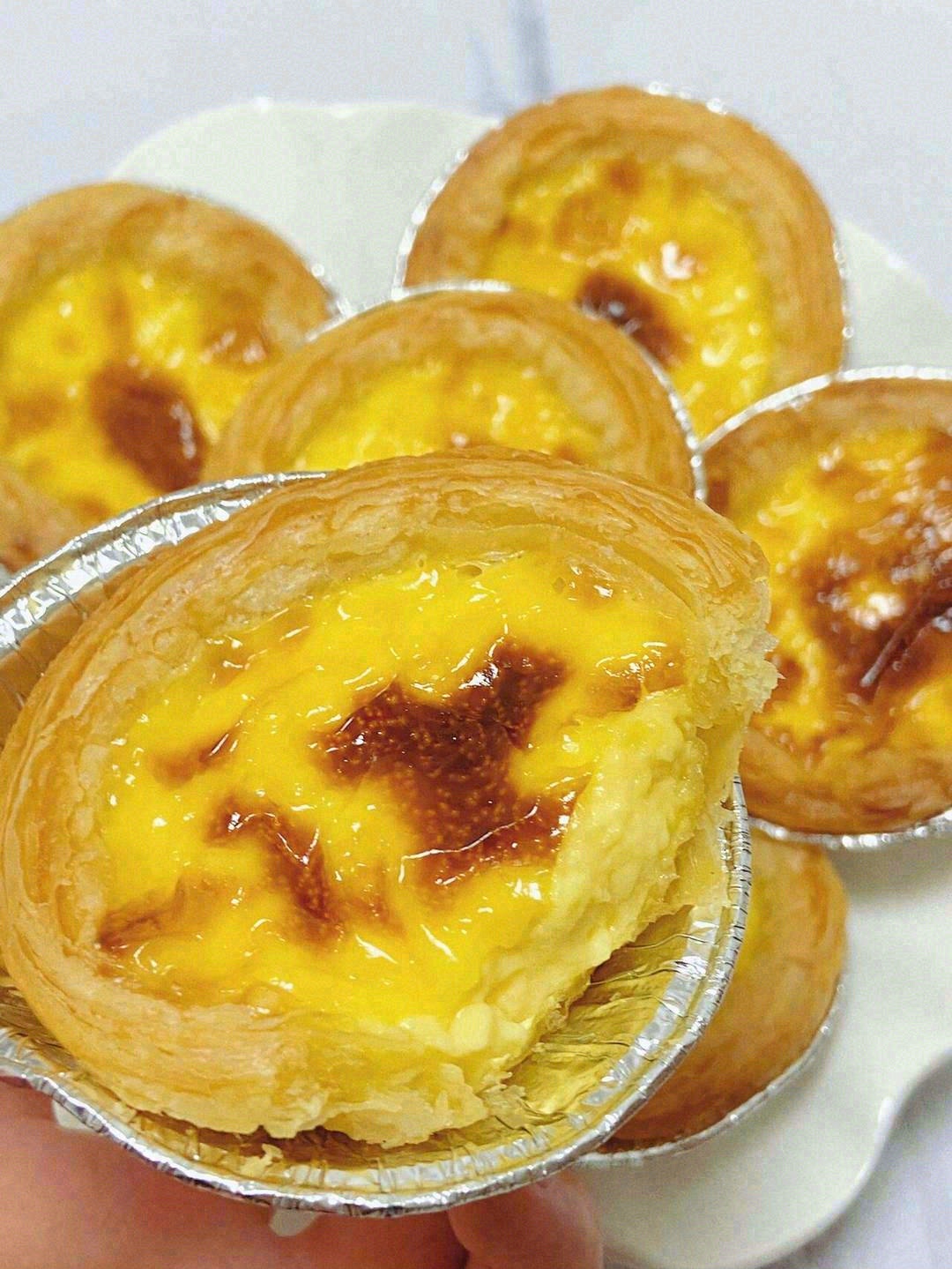 🎊千层酥皮葡挞的天花板🎊 🥞外皮酥脆，内 配图1