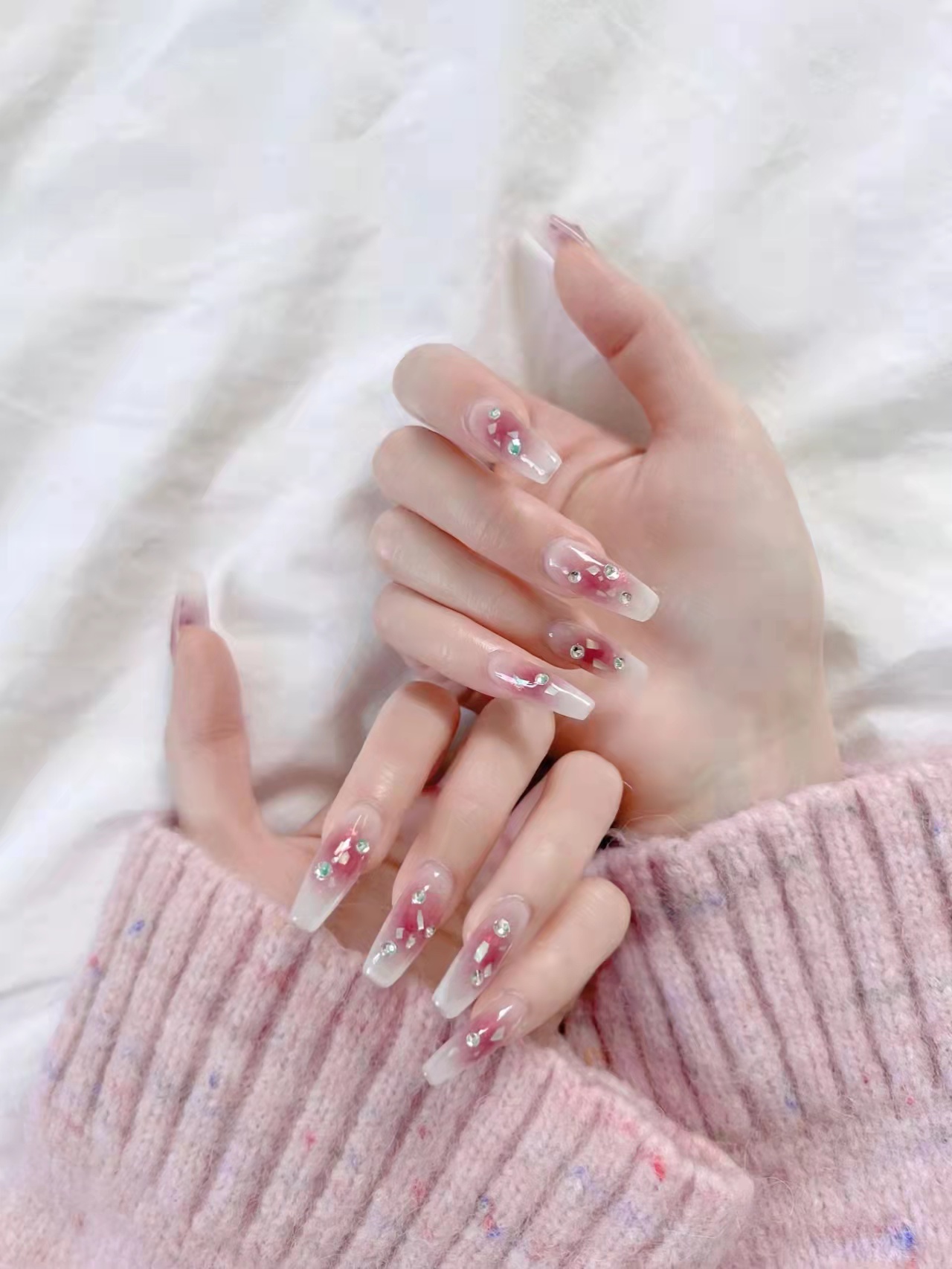 水晶葡萄腮红甲 上手超温柔🎀