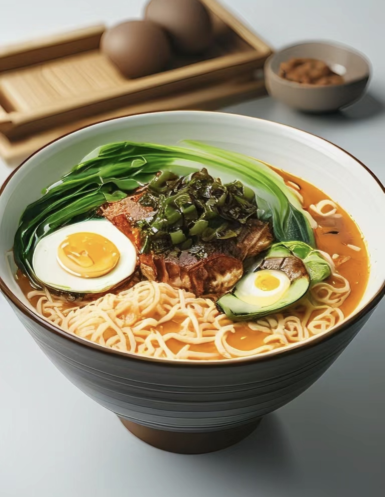 🍜 一碗面，一份情，满满的都是温暖🥰。  配图3