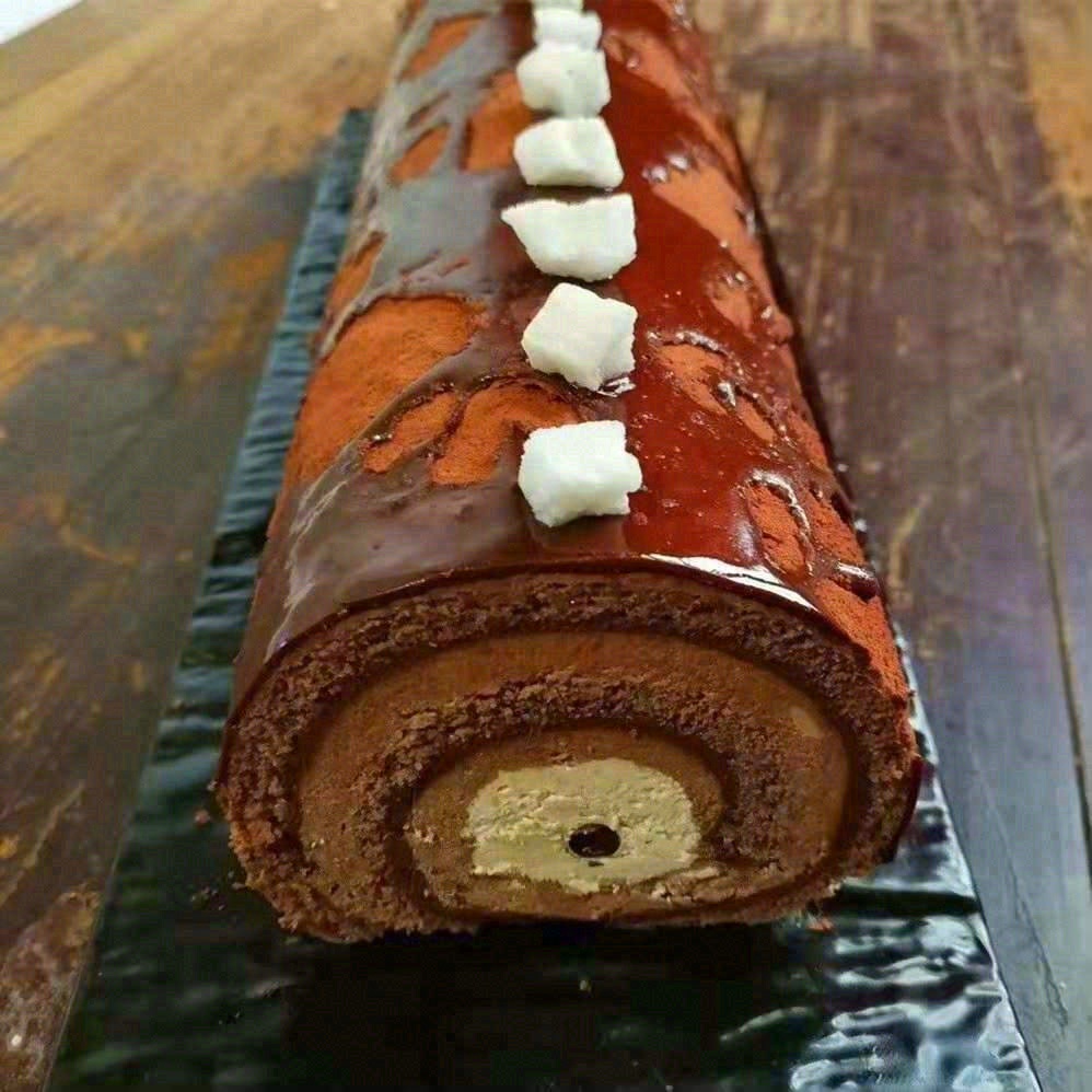 🍫巧克力瑞士卷，🈵🈵的都是巧克力，虽然号 配图2