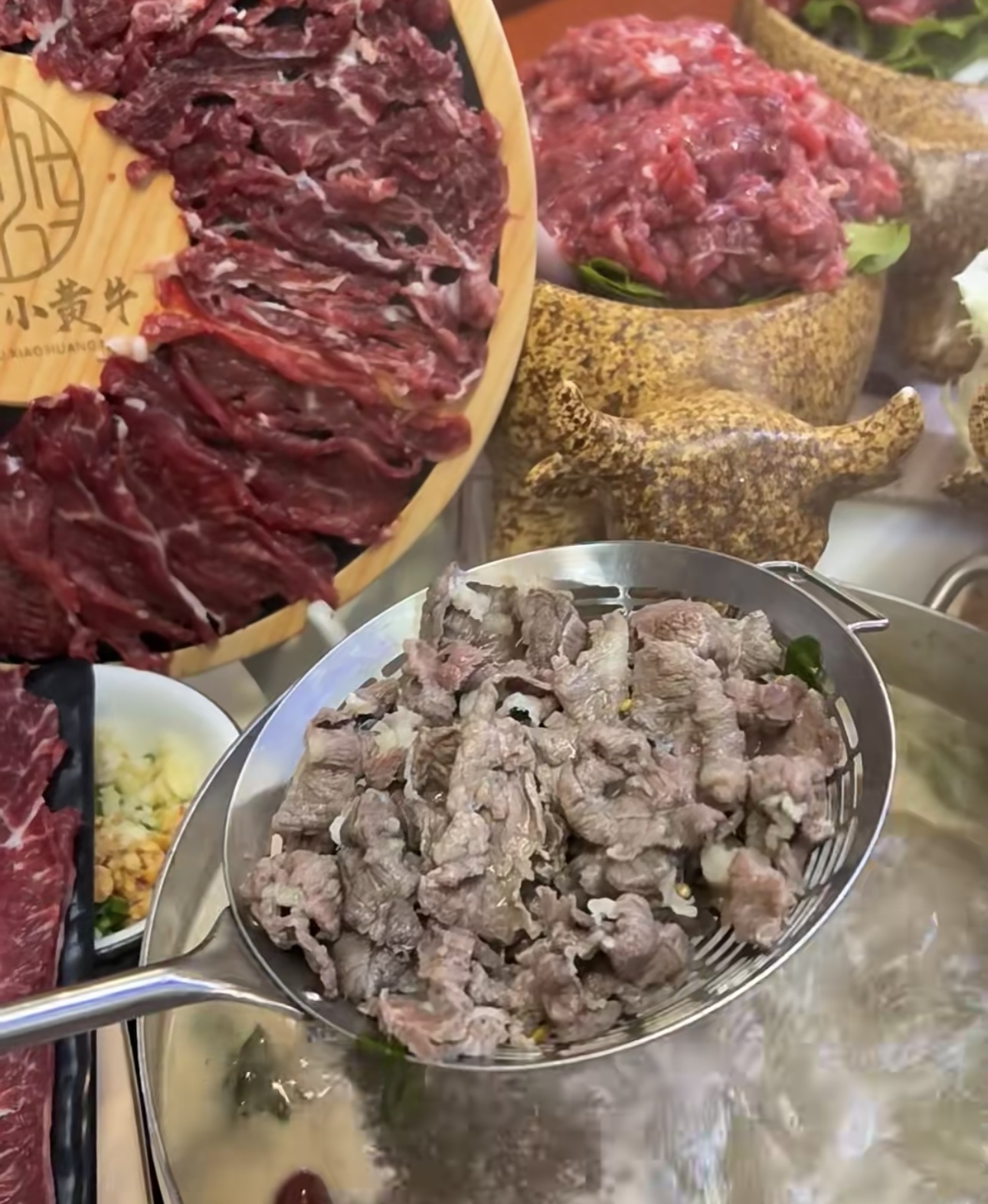 潮汕牛肉火锅，一场牛肉的极致盛宴。新鲜的 配图3