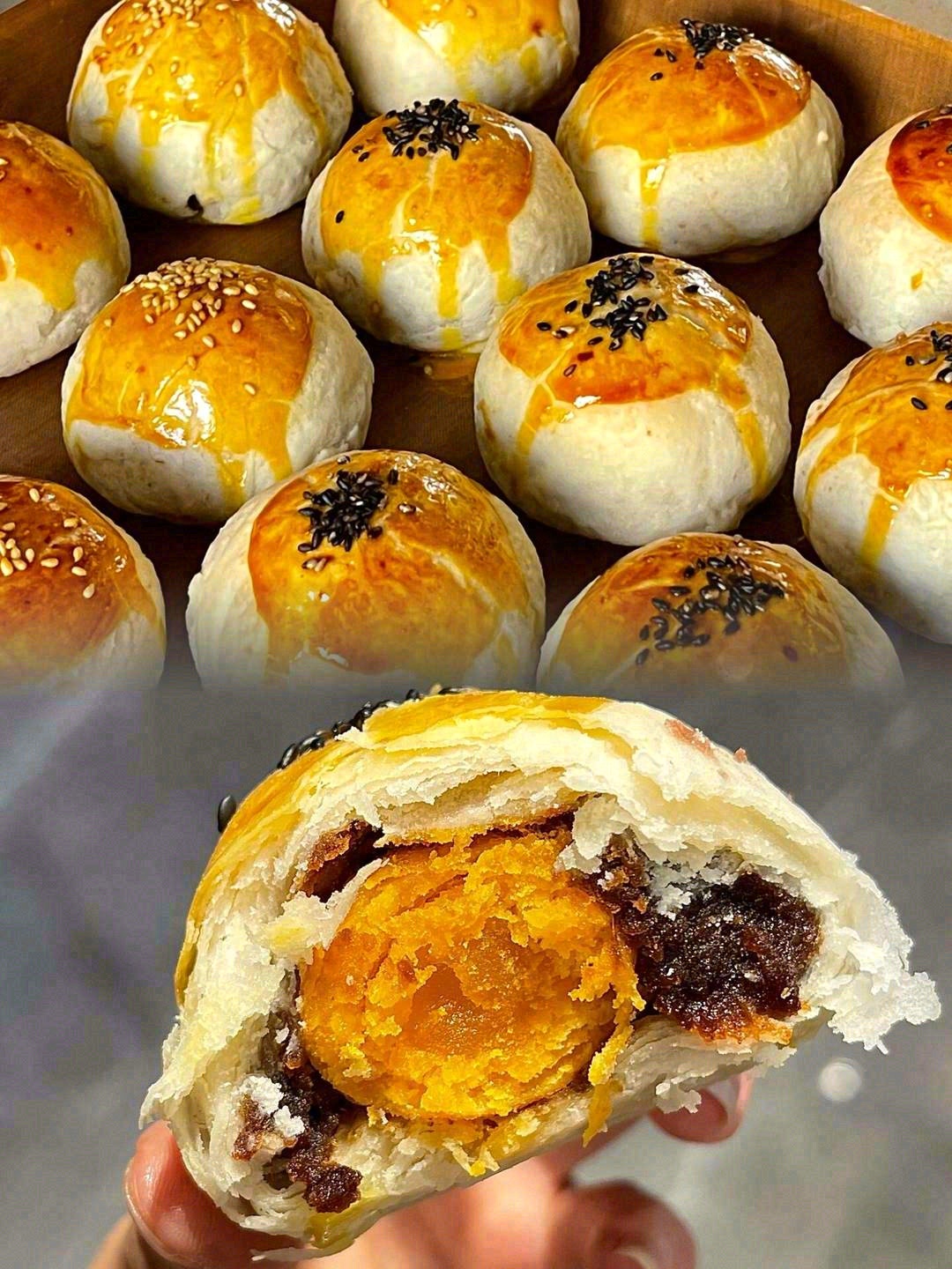 🥞外酥里糯 咸甜交错🥞 🌈层层叠叠的外皮 配图1