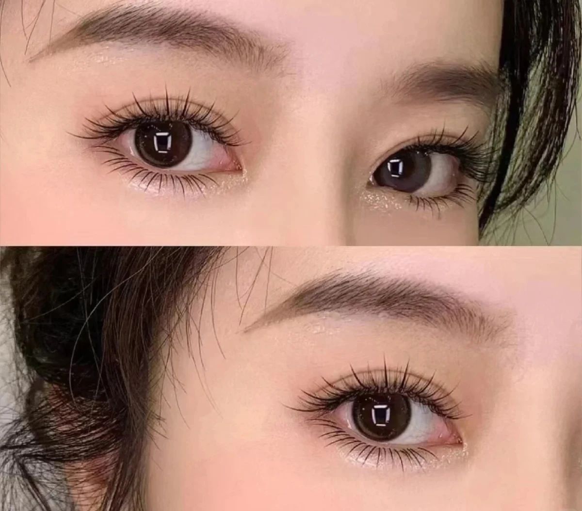 如果说 素颜能打动人心 那么美睫无疑是 