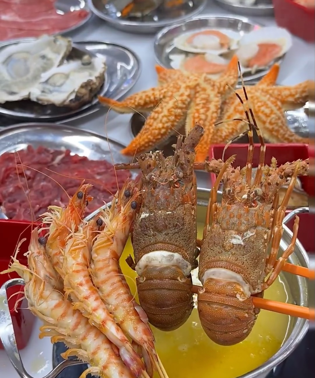 鲍鱼、基围虾这些都超大，肉质Q弹，吃起来 配图1