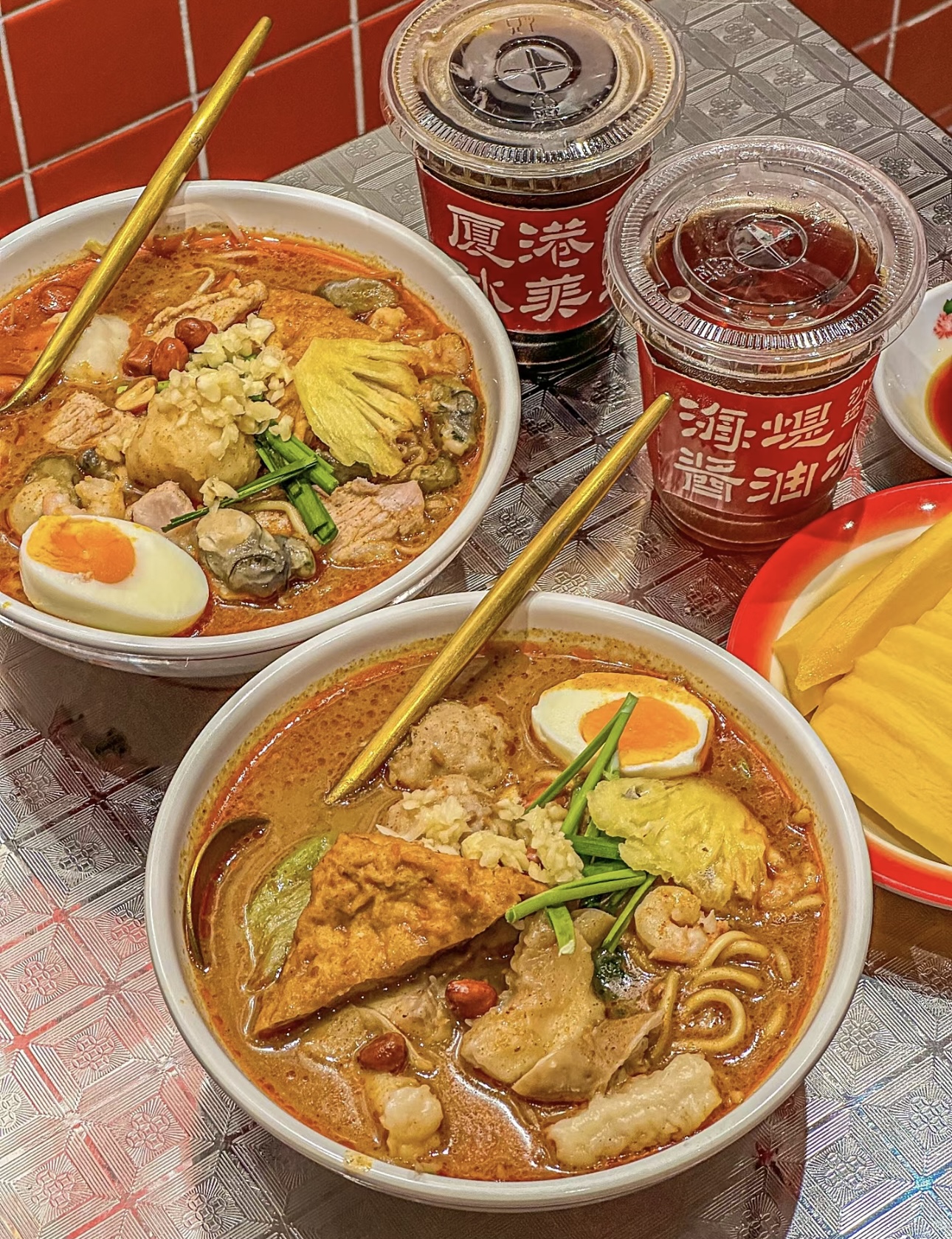 来一碗沙茶面，感受沙茶酱的醇厚与食材的鲜 配图1
