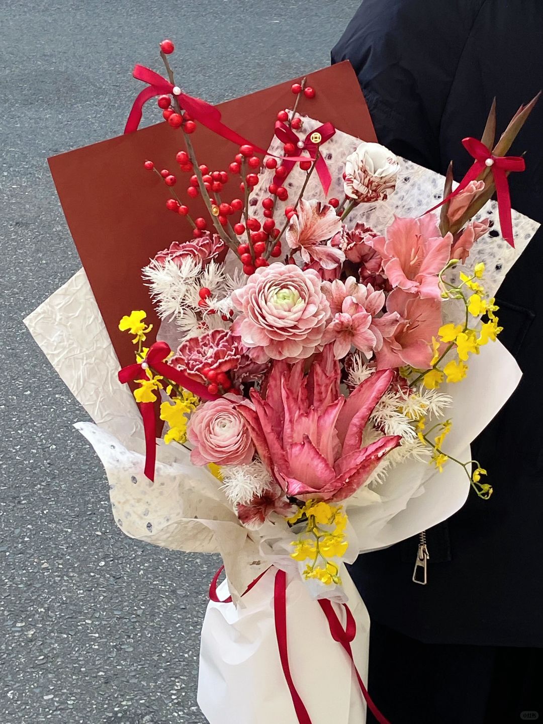 乔迁之喜花束🌸 🧨乔迁大吉🧨 福满新居平 配图2