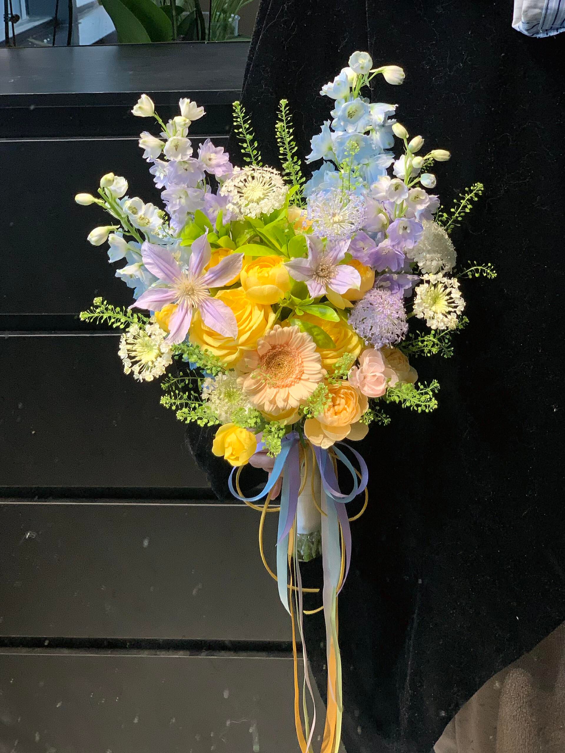 💐油画感温柔手捧花 自带春日滤镜的小太阳 配图2