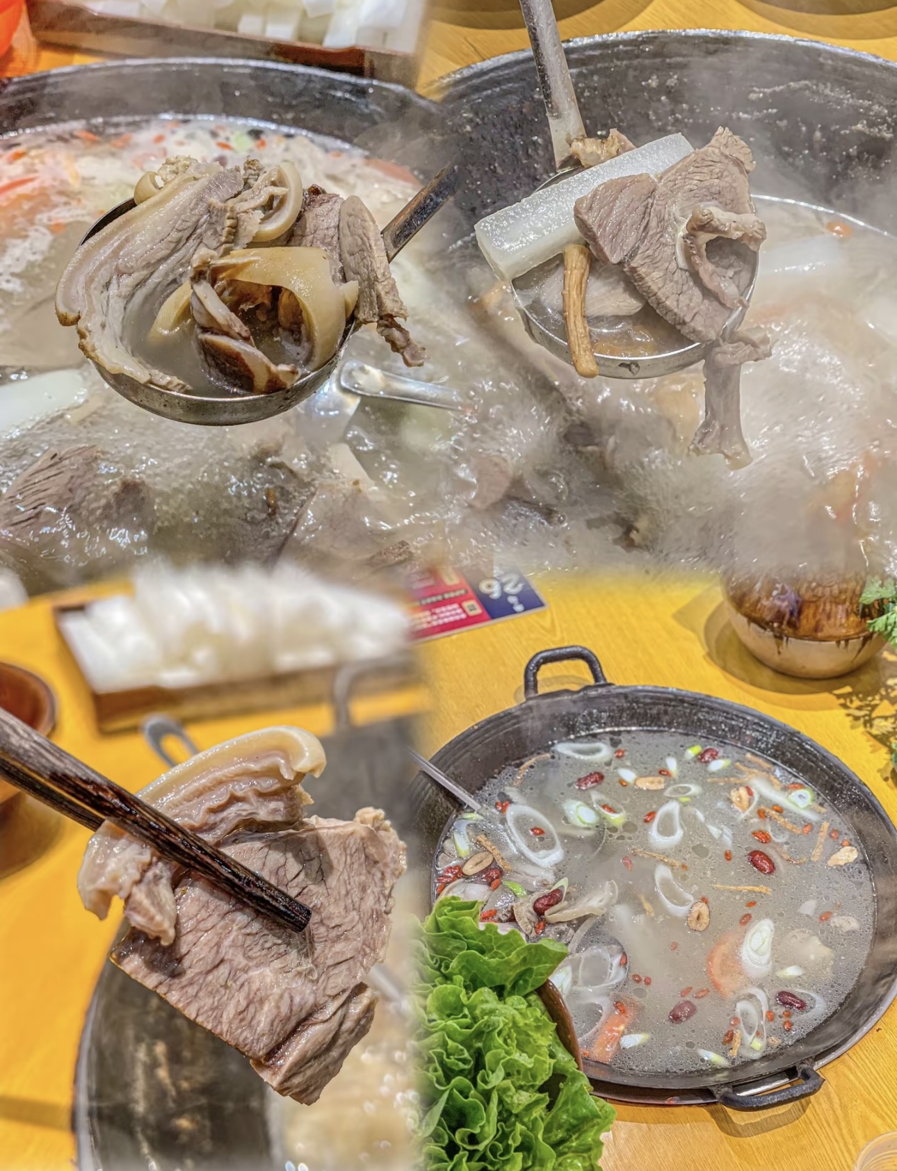 热气腾腾的火锅喝上一碗，真的不要太舒，这 配图2
